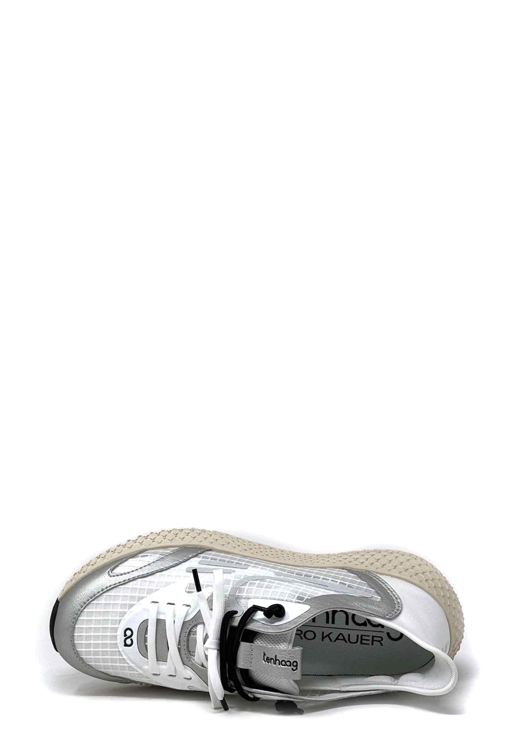 x Karo Kauer 0025 Sneaker | Silver metal white