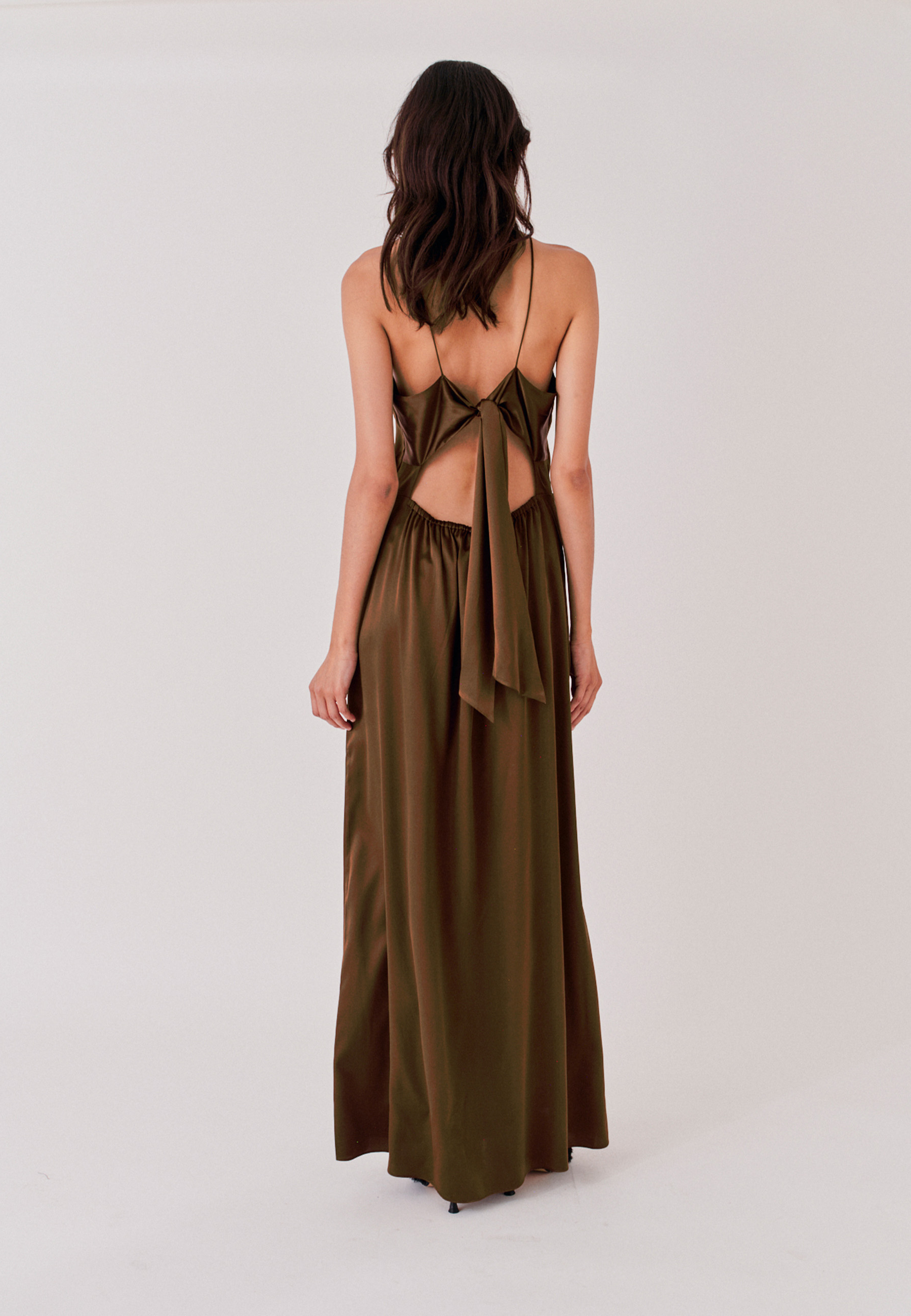 Cata Gown Maxikjole | espresso