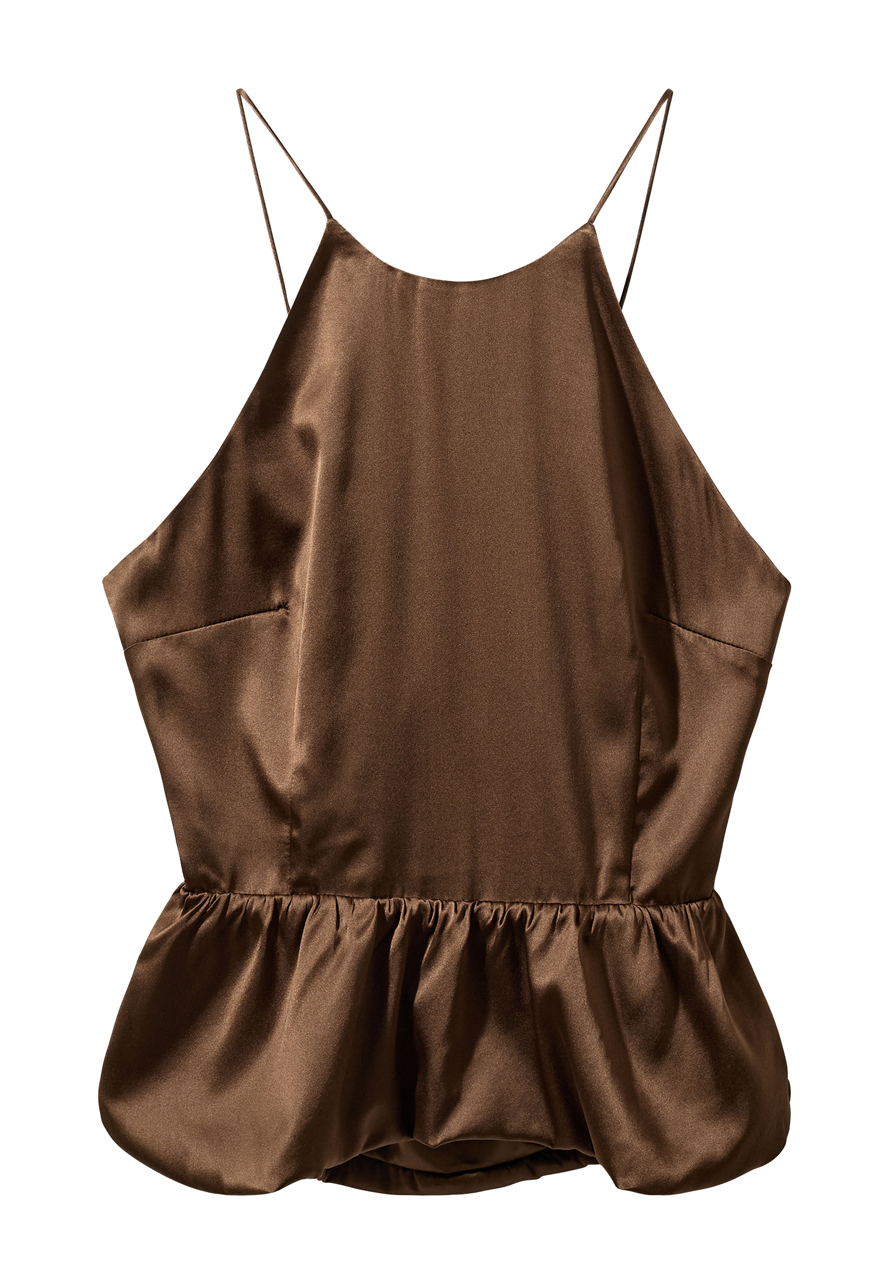 Cata Tie Top | Espresso