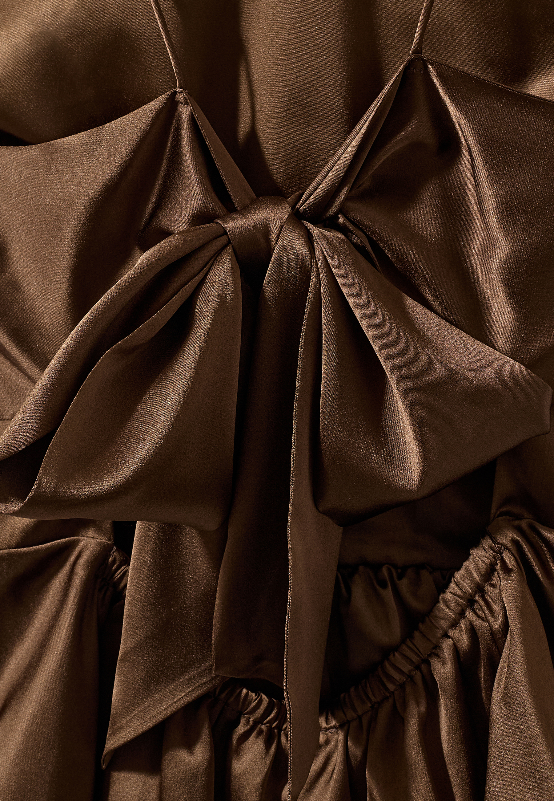 Cata Tie Top | Espresso