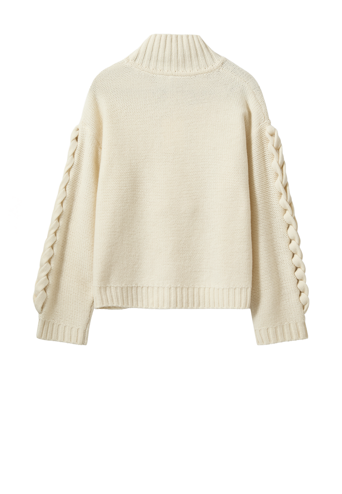 Como Braid Pullover | Cream