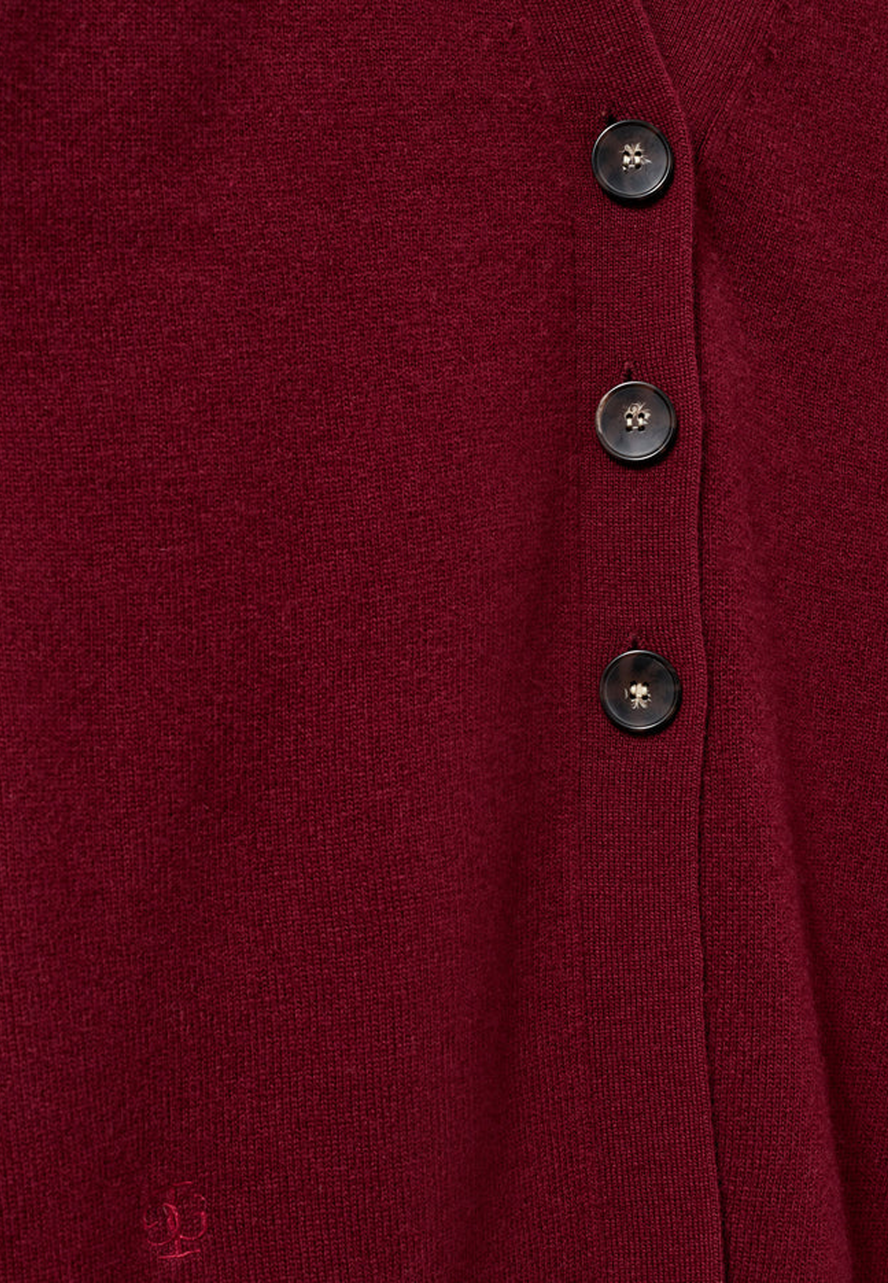 Como Cardigan | Bordeauxrød