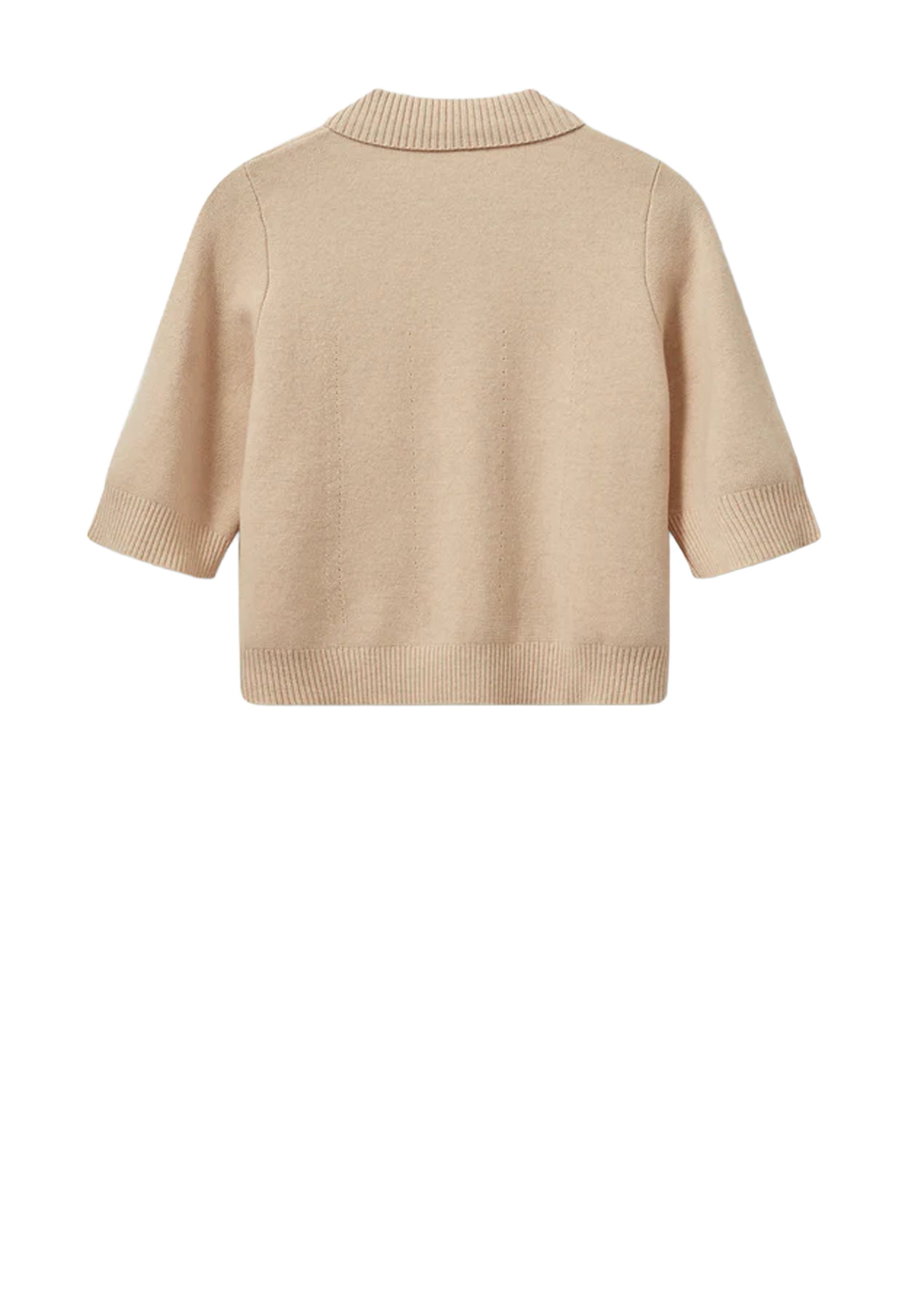 Como Cropped Cardigan | Macadamia