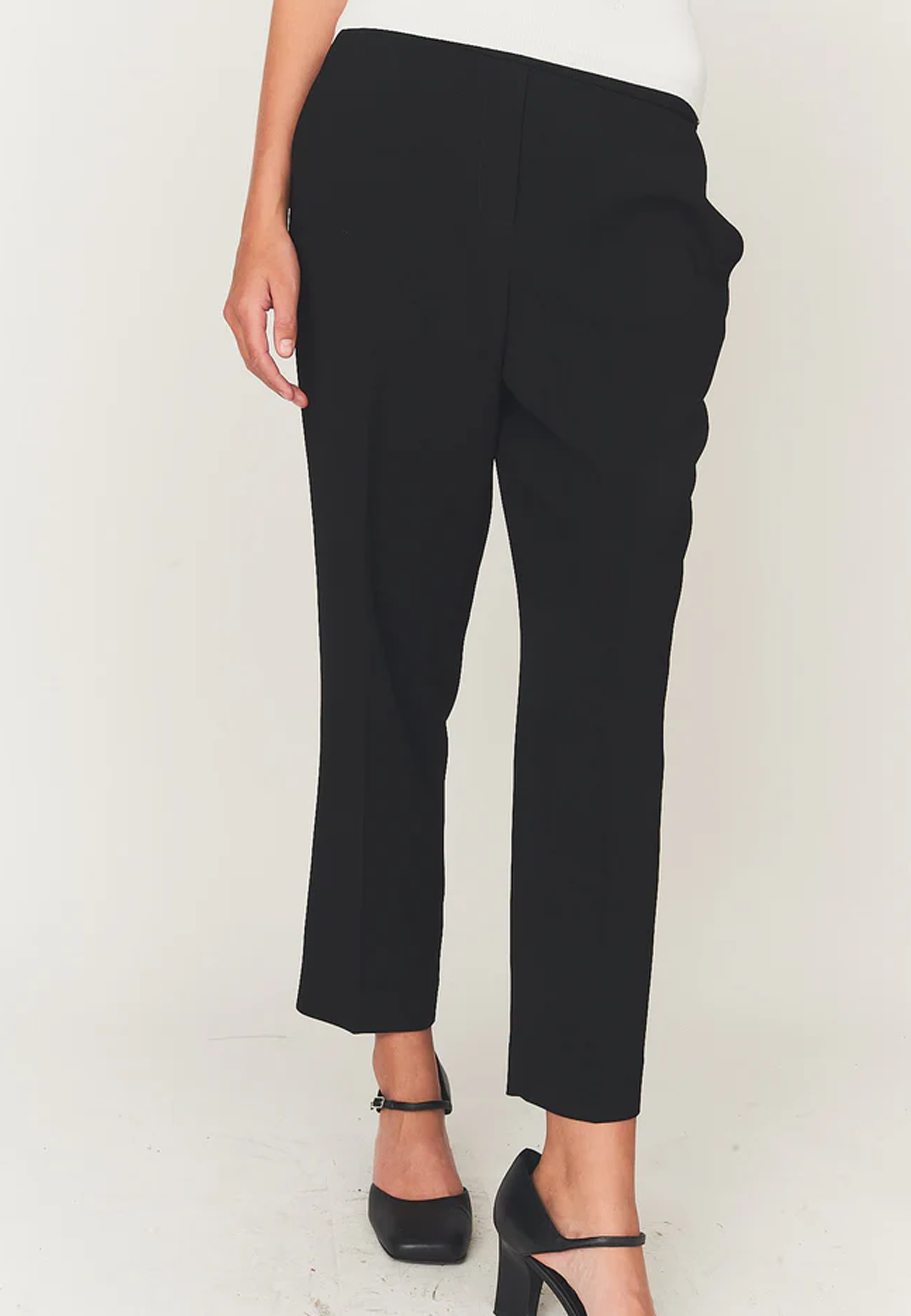 Crepe Pull On | Black