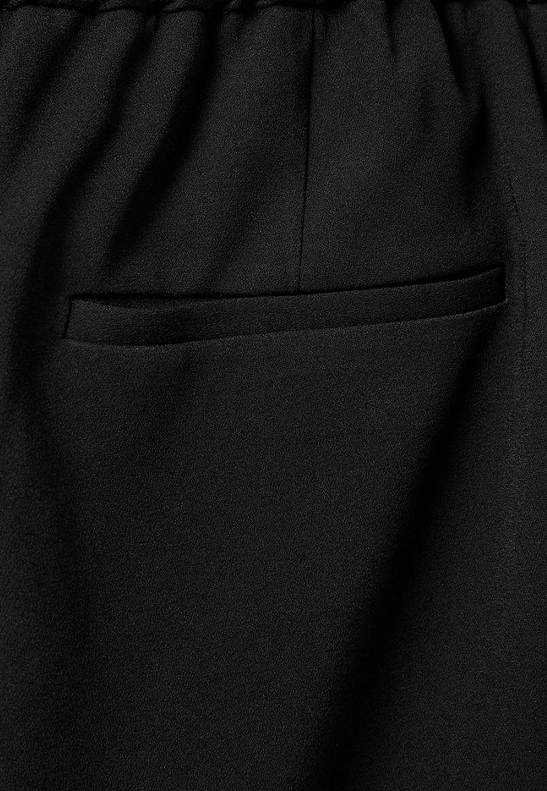 Crepe Pull On | Black