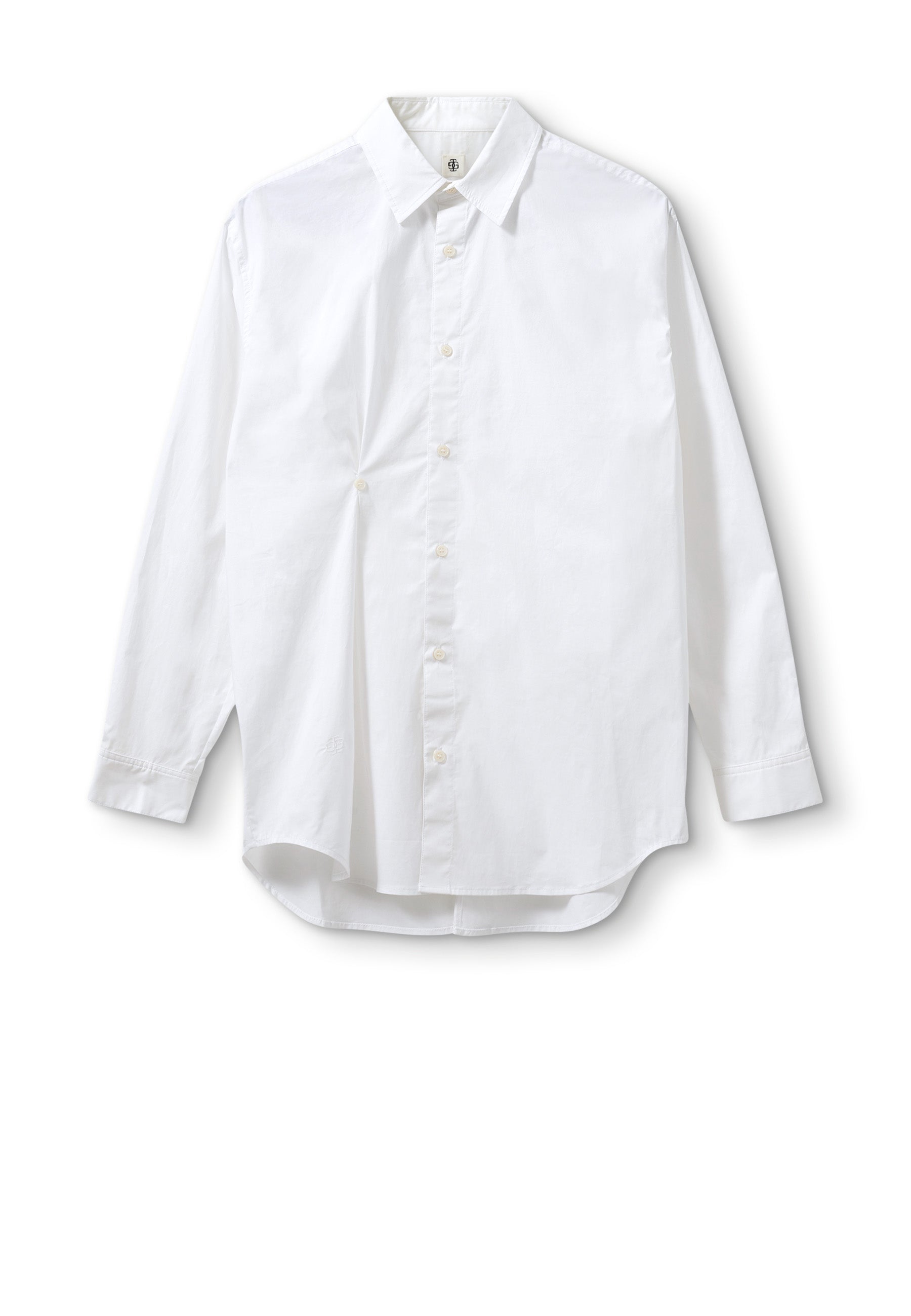 Cyprus Button Bluse | White