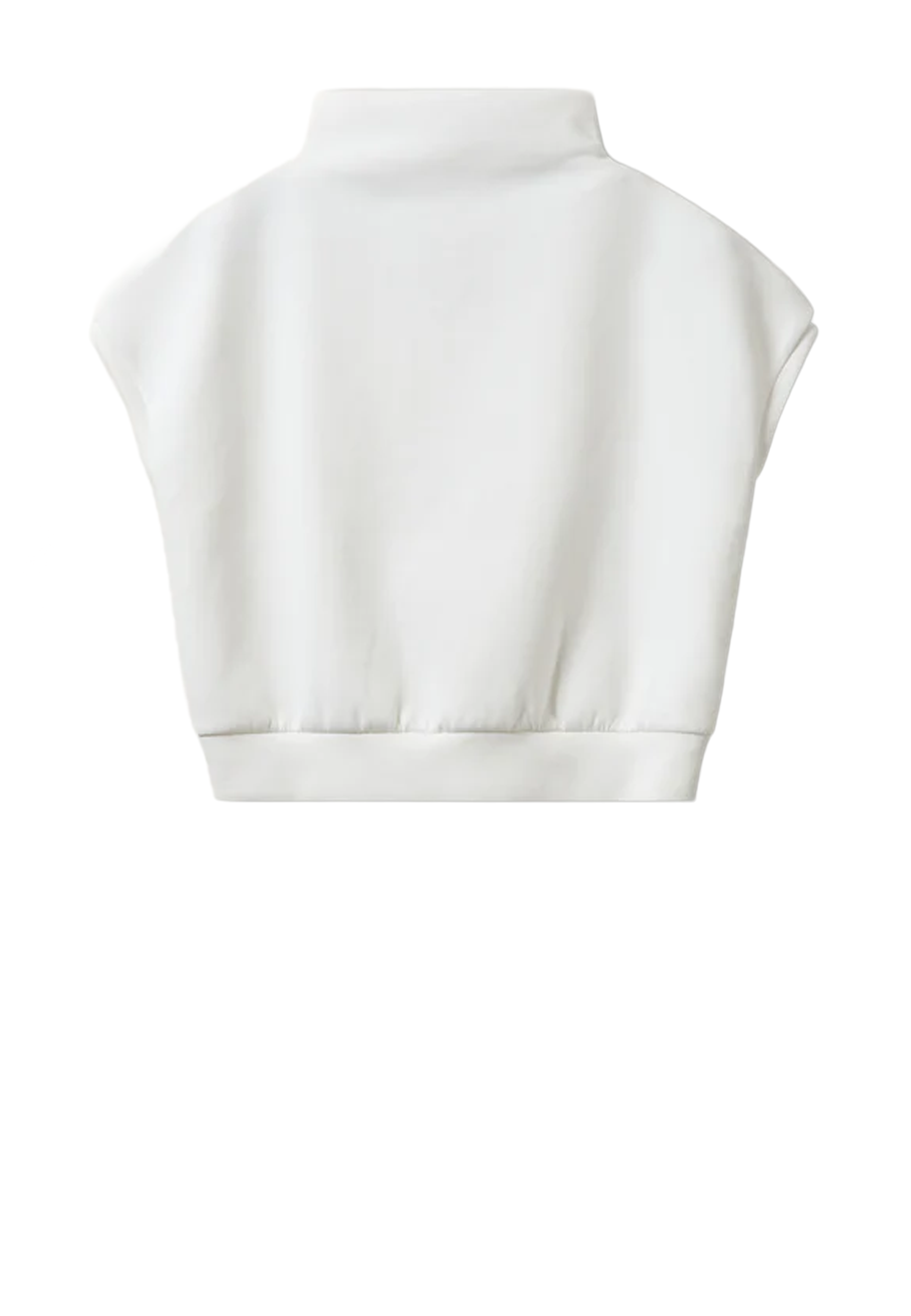 Glam Sweat T-Shirt | Cream