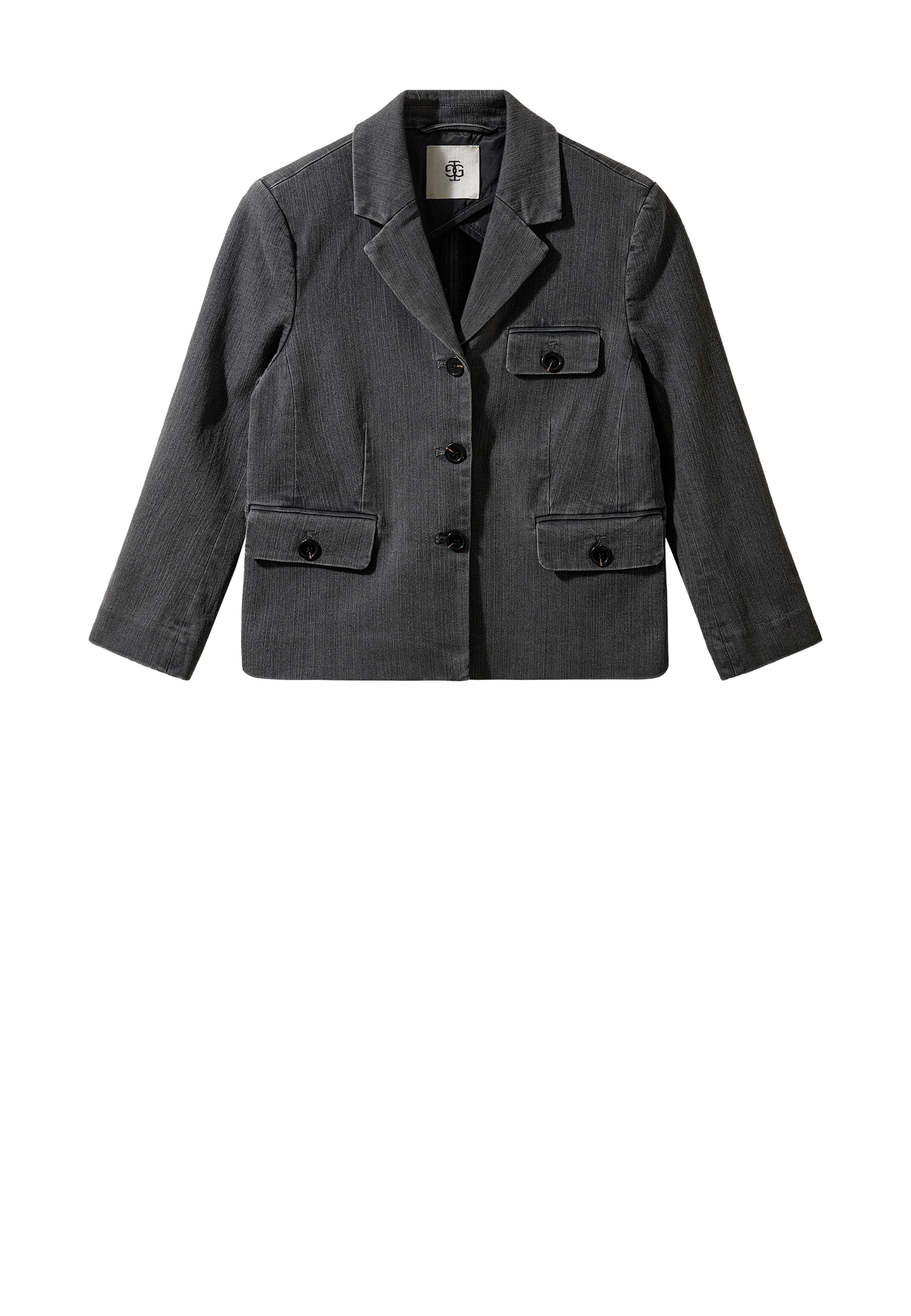 Merci Jeansjakke | Sort denim