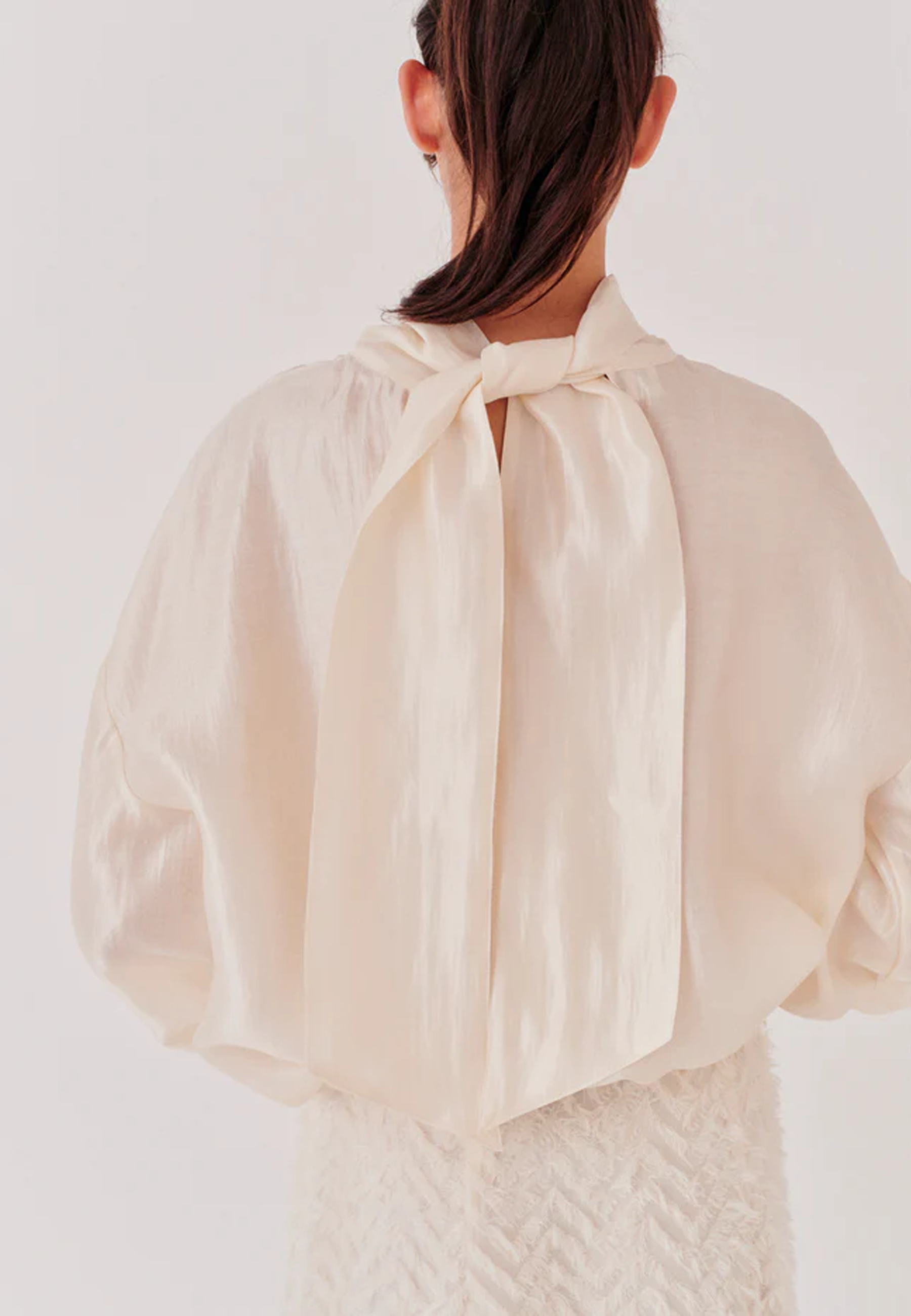 Porcha Bluse | Macadamia