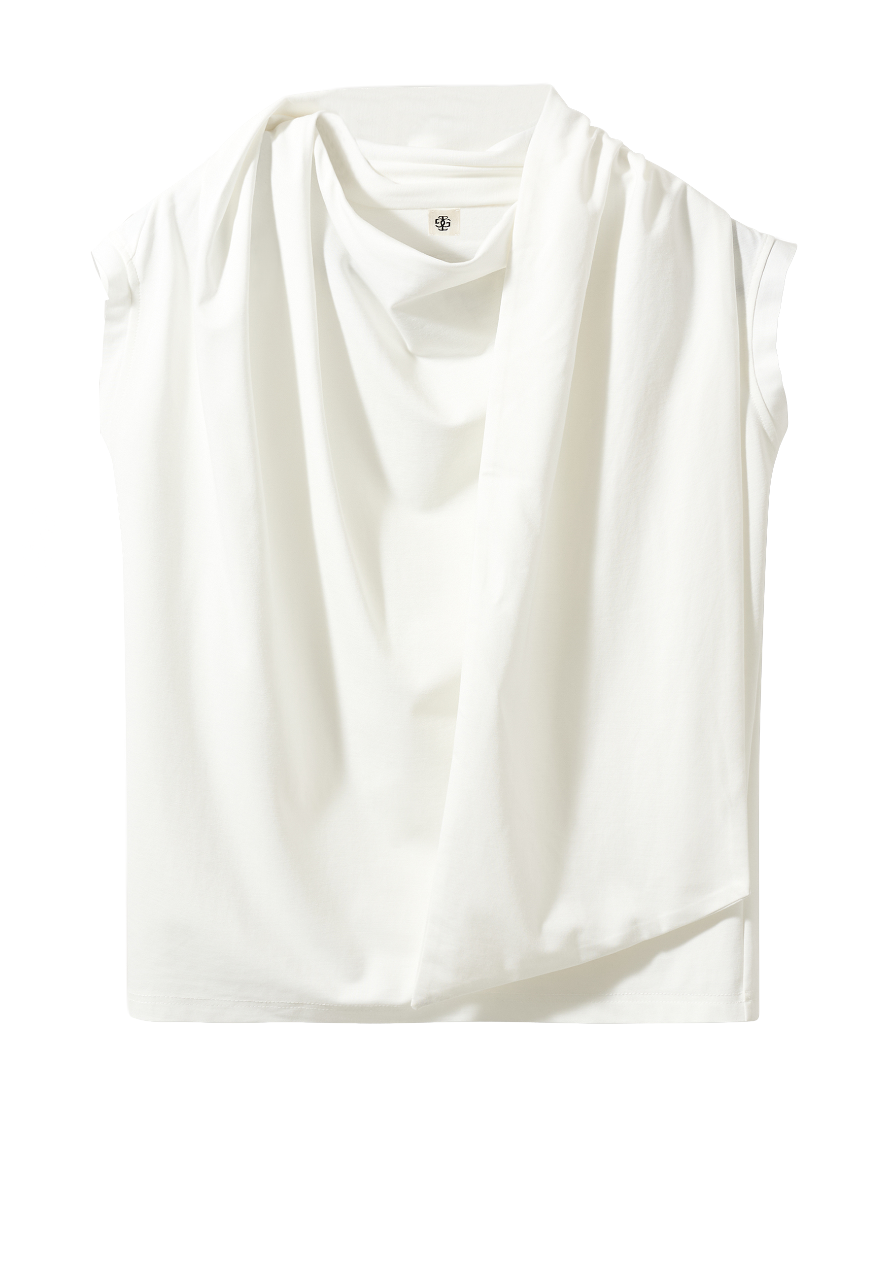 Tørklæde Vandfaldstop | Creme