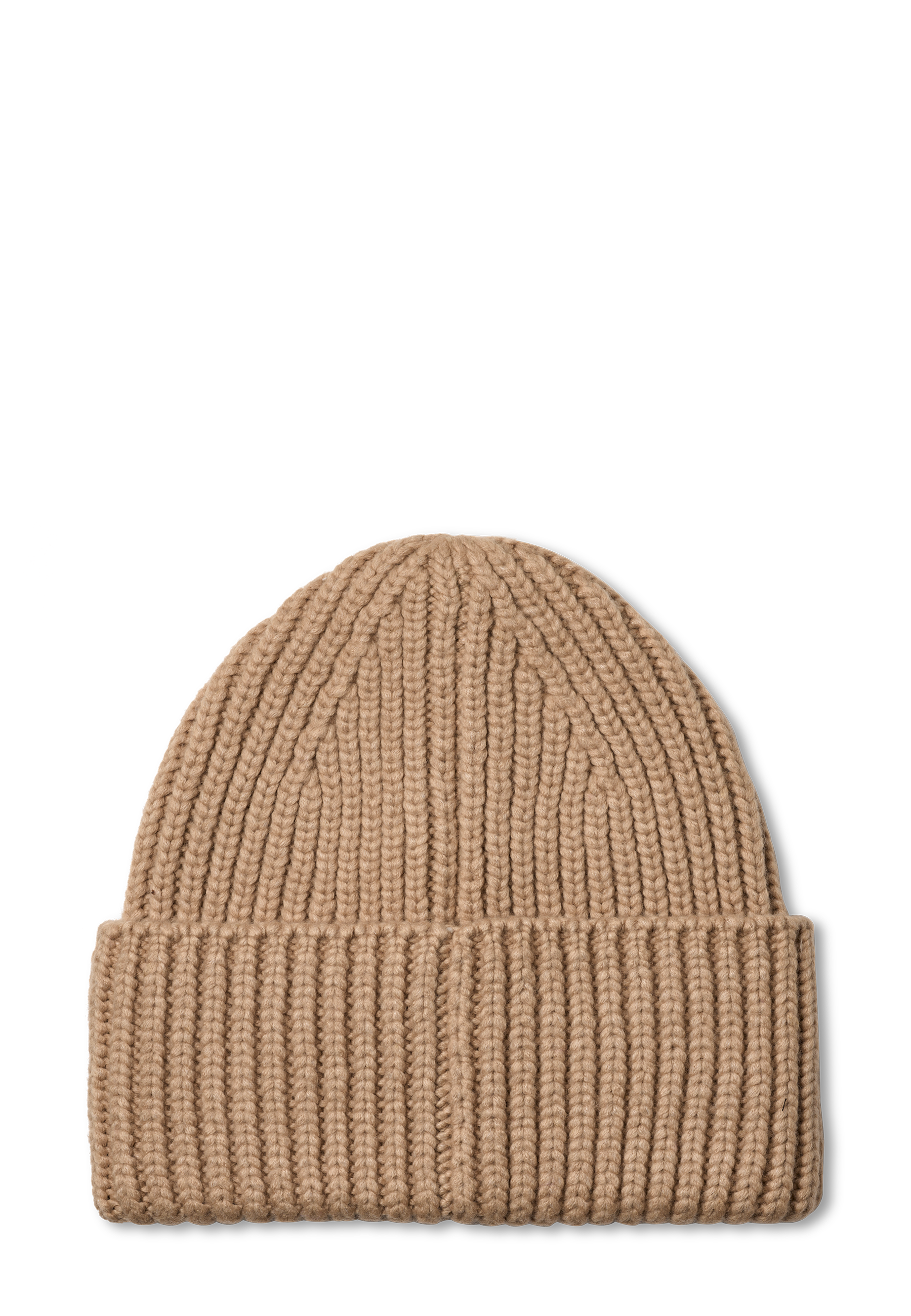 Chunky Crafted Rib Beanie | White Pepper