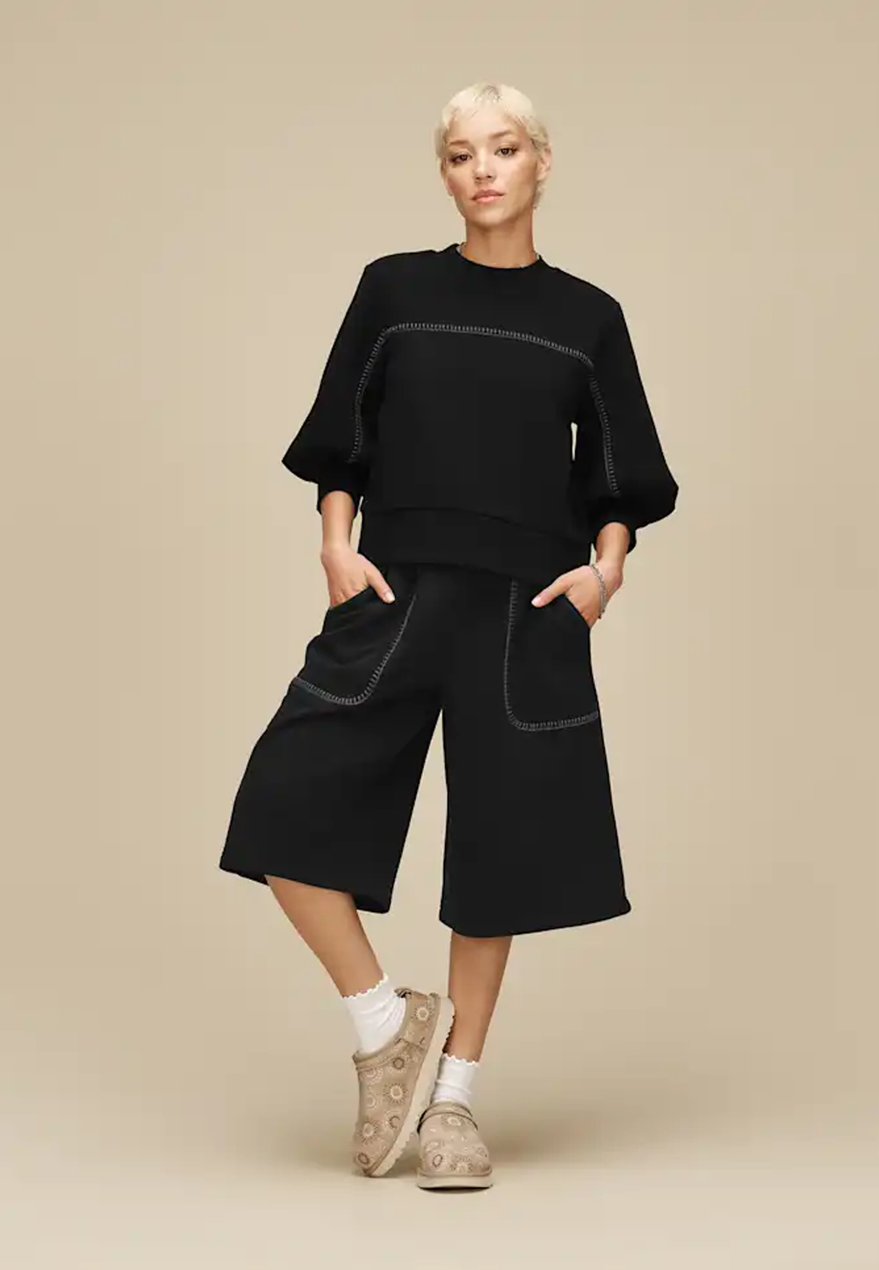 Classic Sun Stitch Micro Boot | Mustard seed