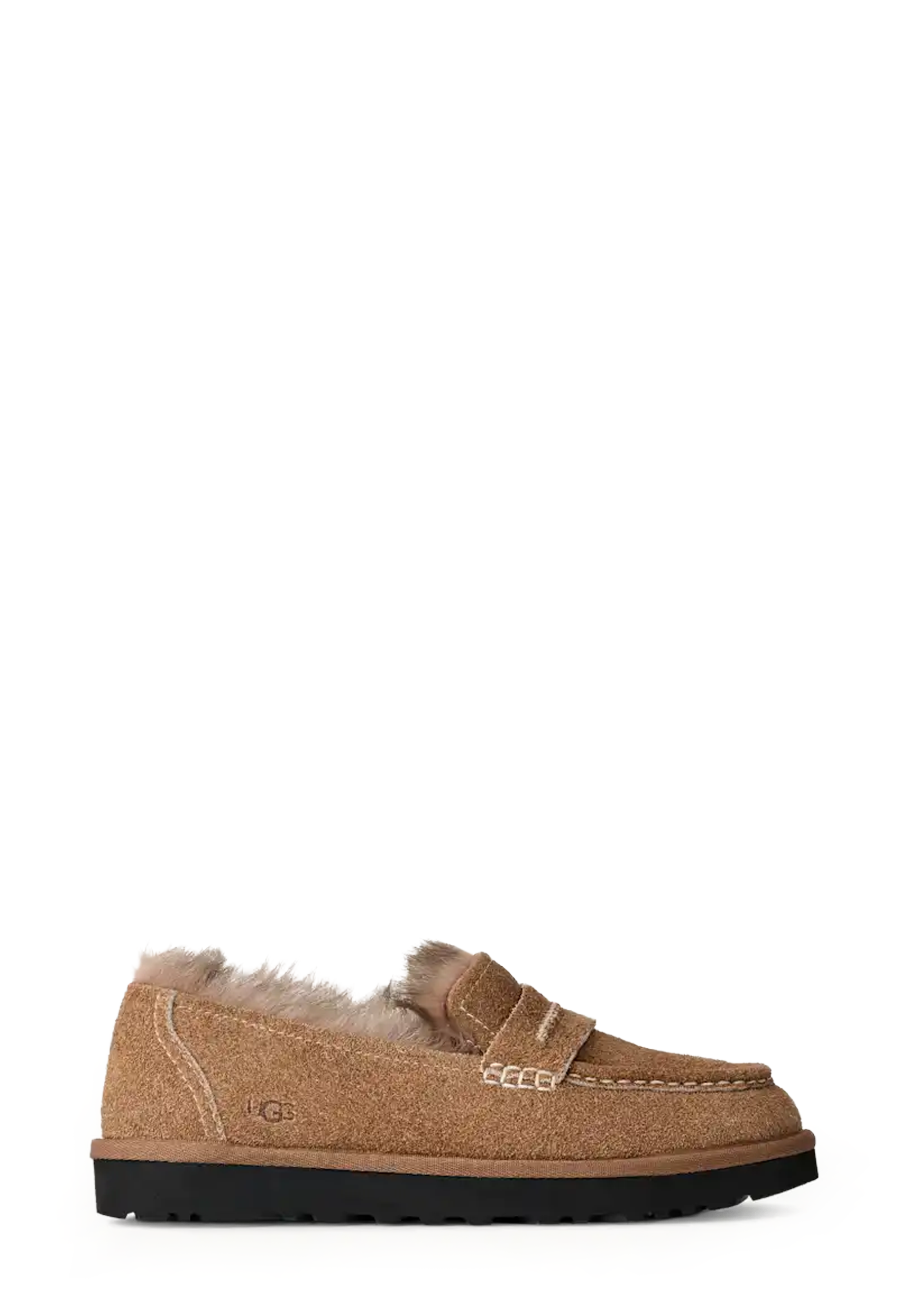 Ellis warm lining loafers | Chestnut