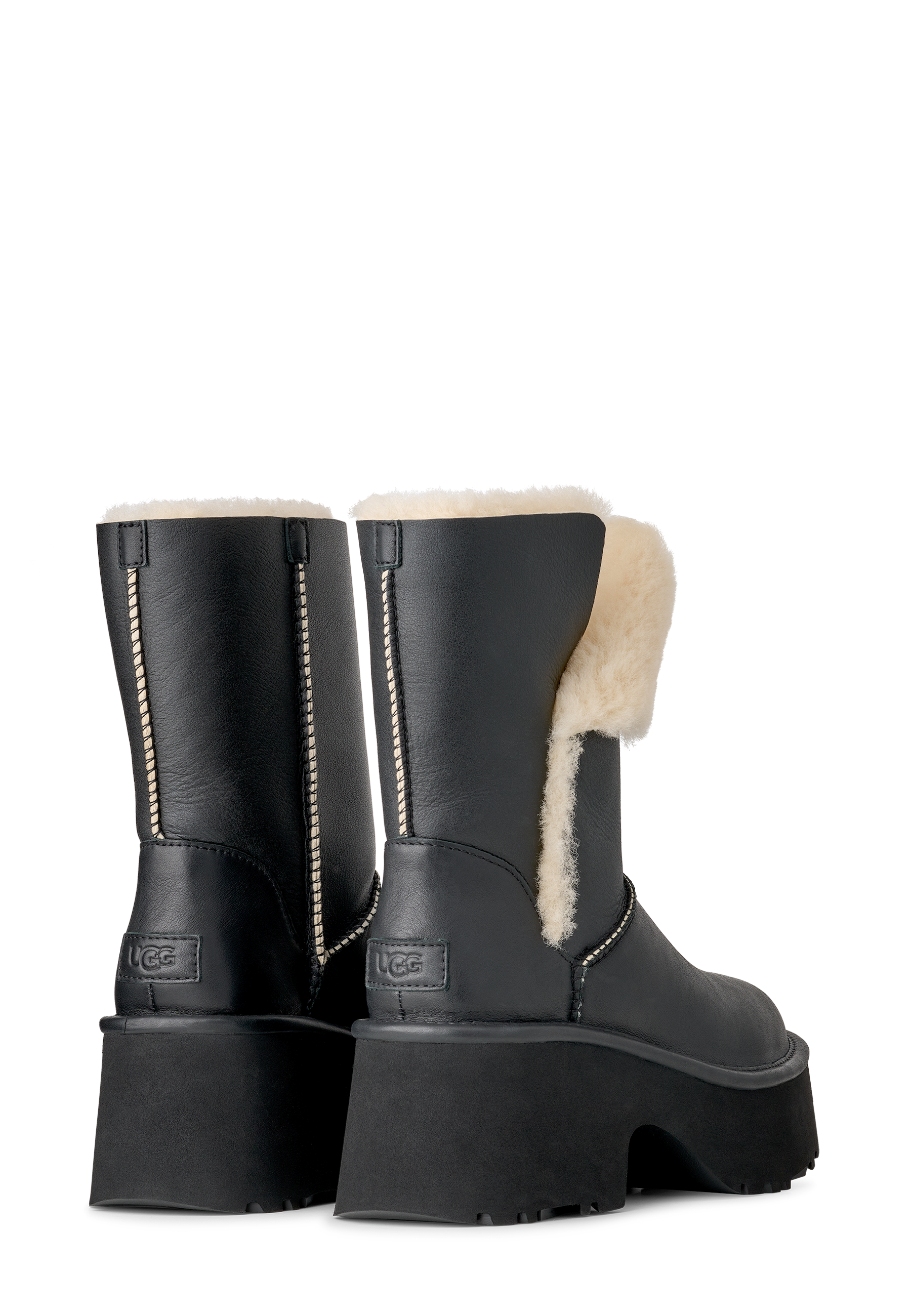 Esmee Leather Boot | Black
