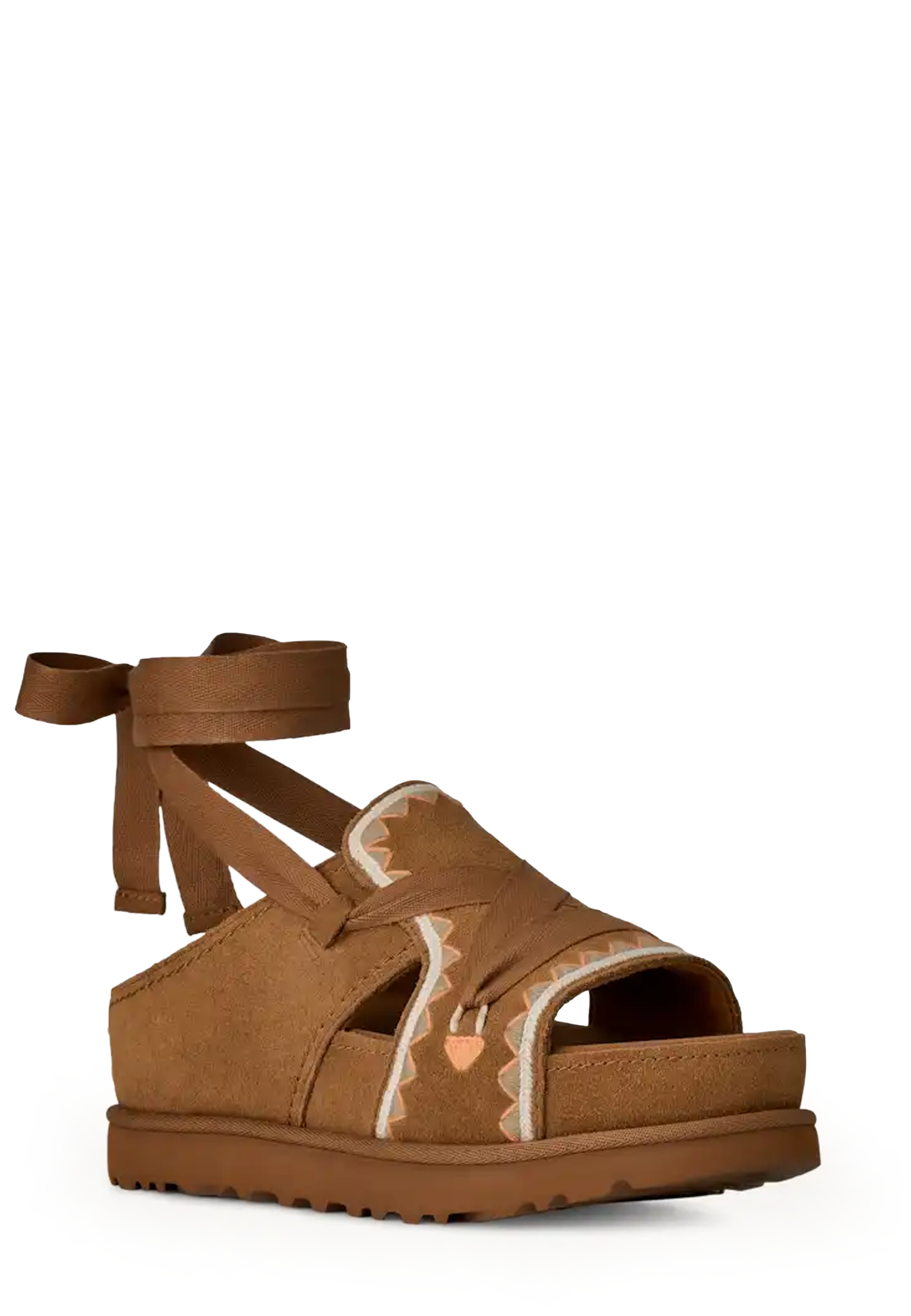 Goldenstar Hi Artistitch Sandal | Chestnut Multi