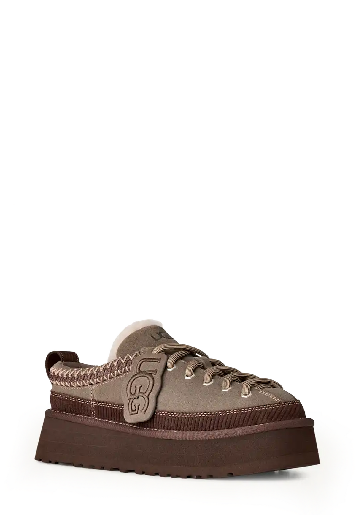 Heritage Lace-Up Slipper | Dried Oregano