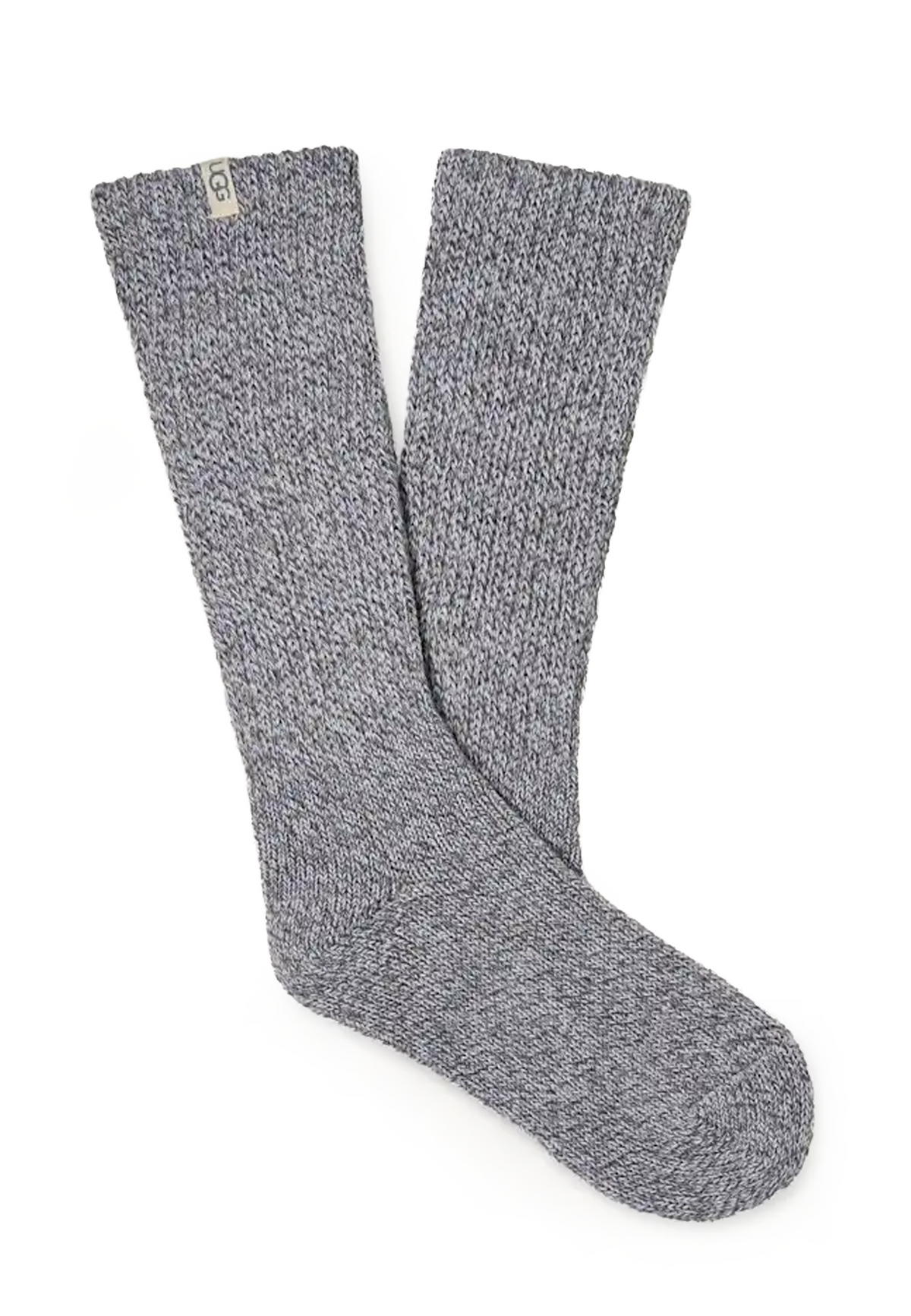 Tyla Slouchy Crew Socke | Grey Heather