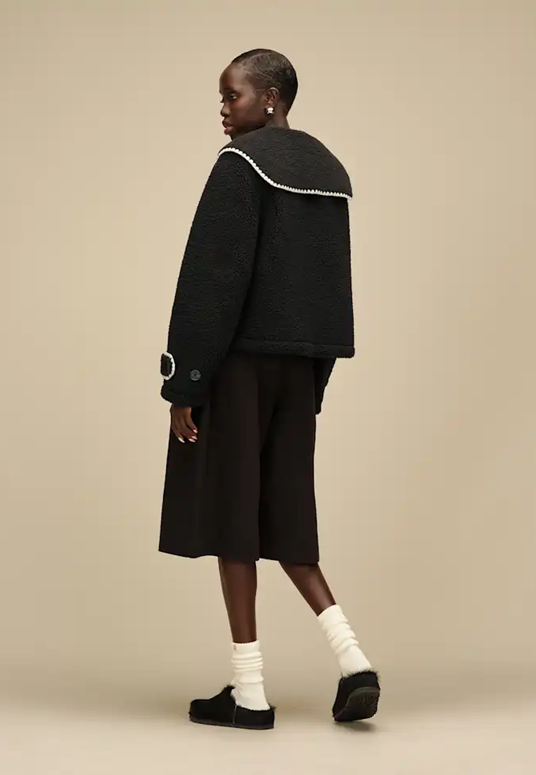 Tyla Slouchy Crew Socke | Nimbus