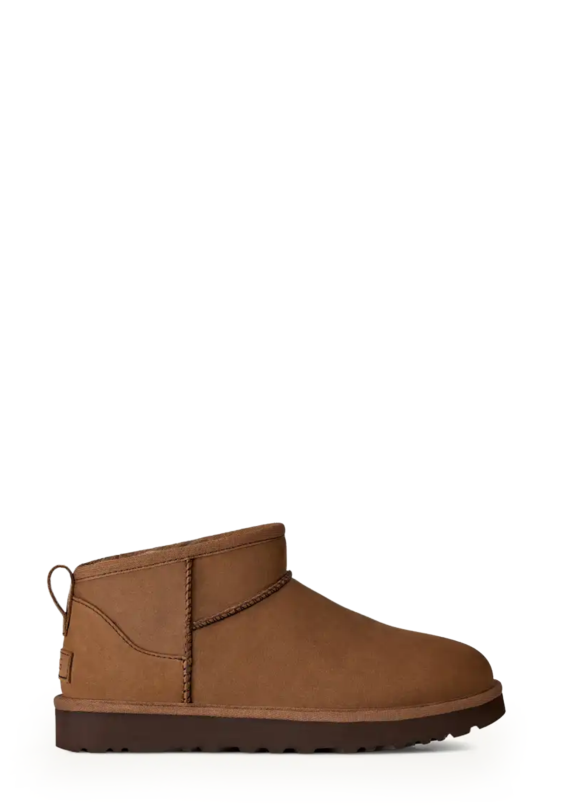 Ultra Mini Nubuck Boot | Dark Chestnut