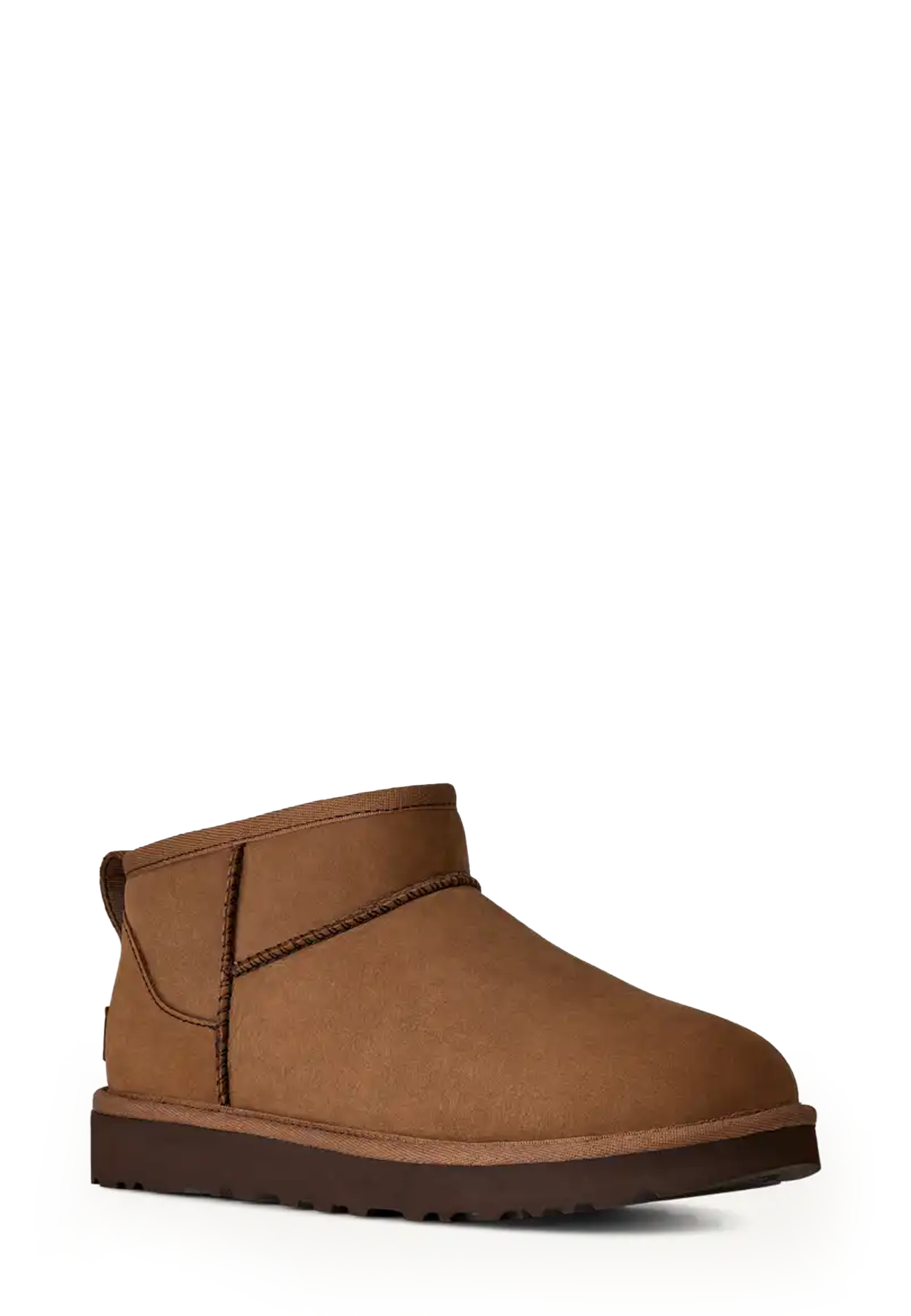 Ultra Mini Nubuck Boot | Dark Chestnut