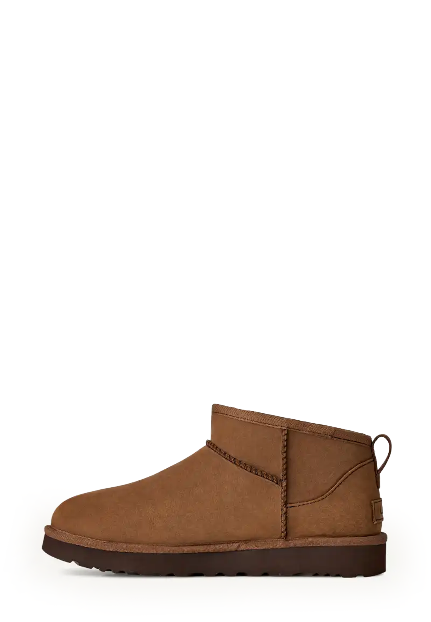 Ultra Mini Nubuck Boot | Dark Chestnut