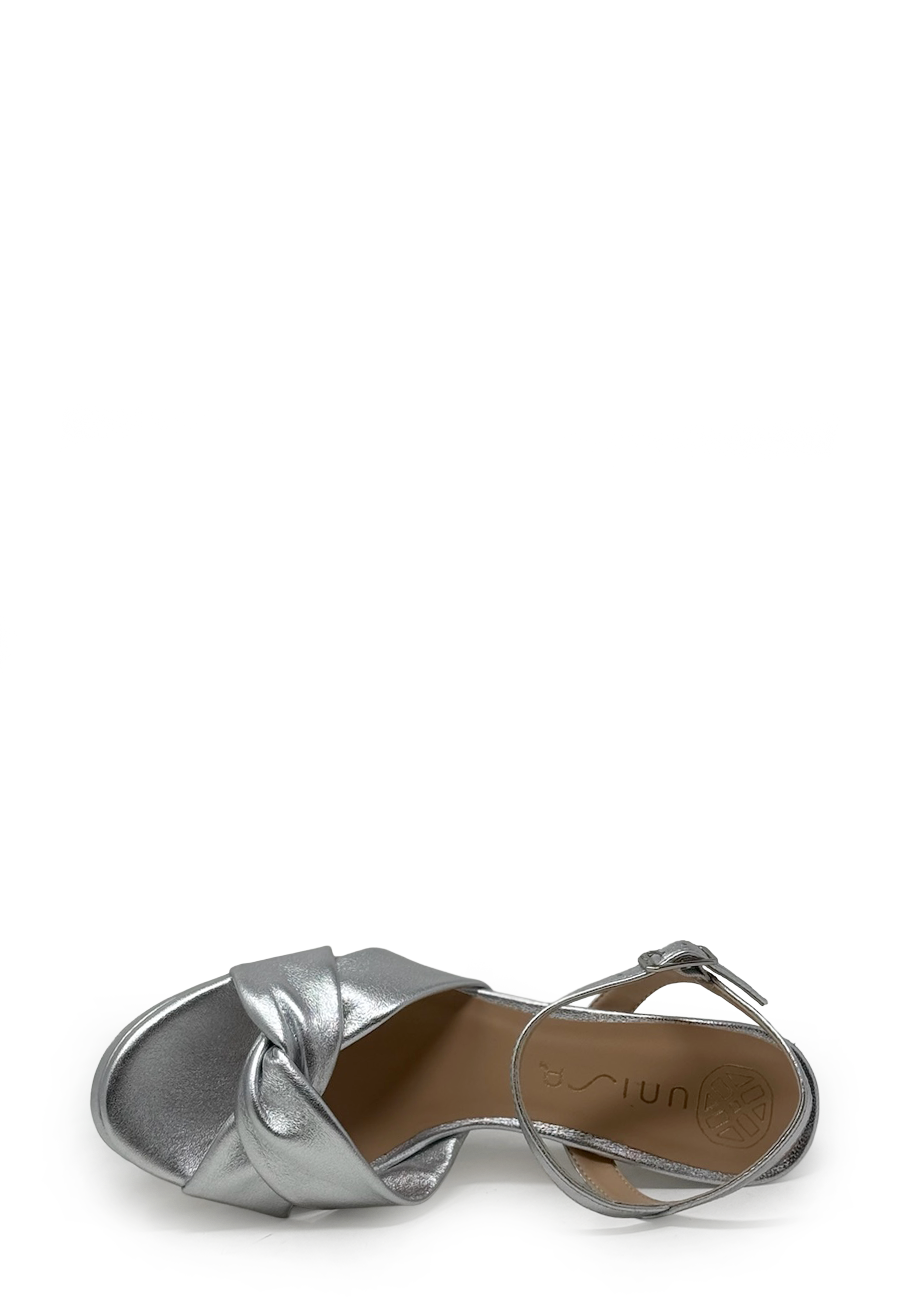 Onoa Heel Sandal | Silver