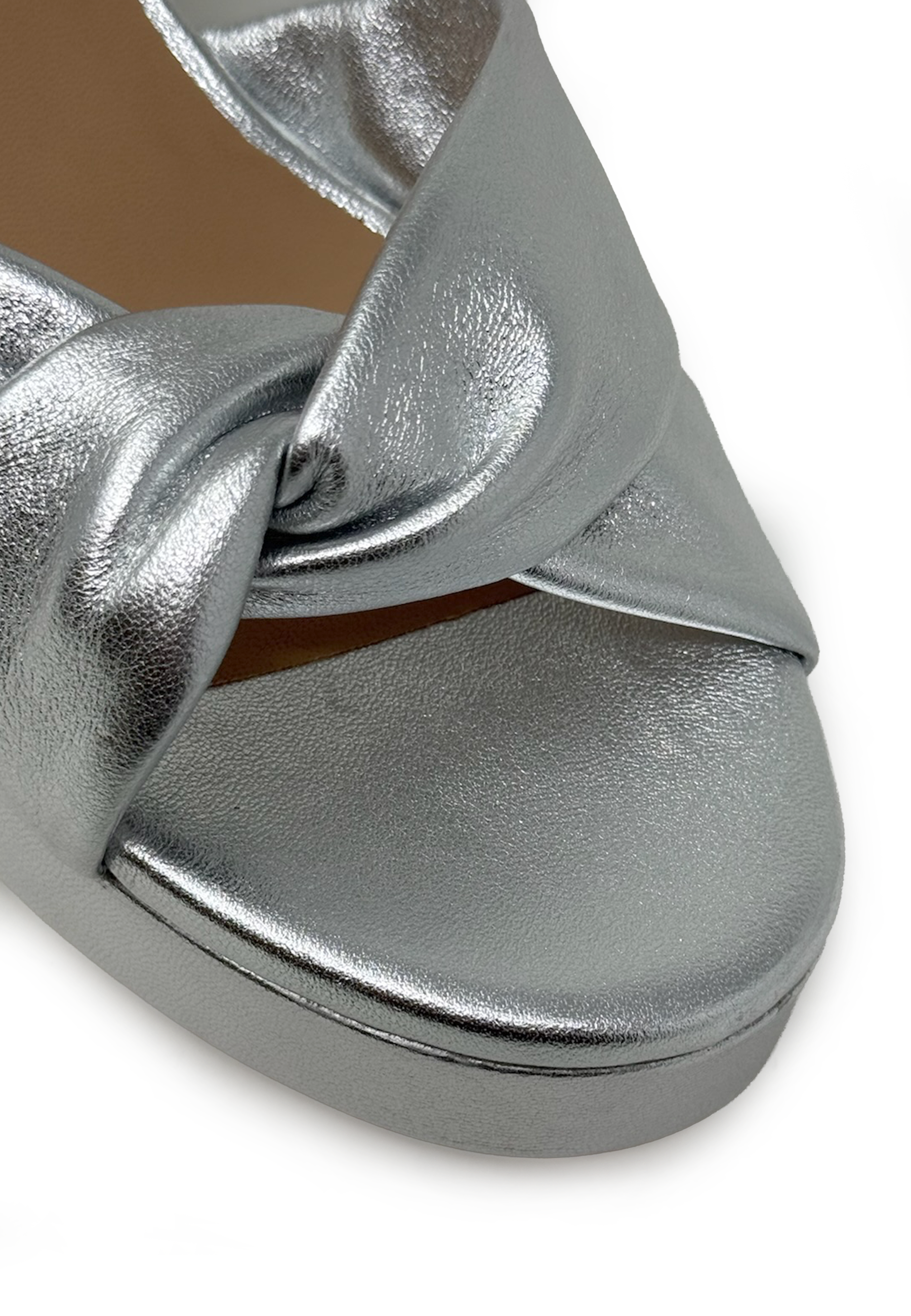 Onoa Heel Sandal | Silver