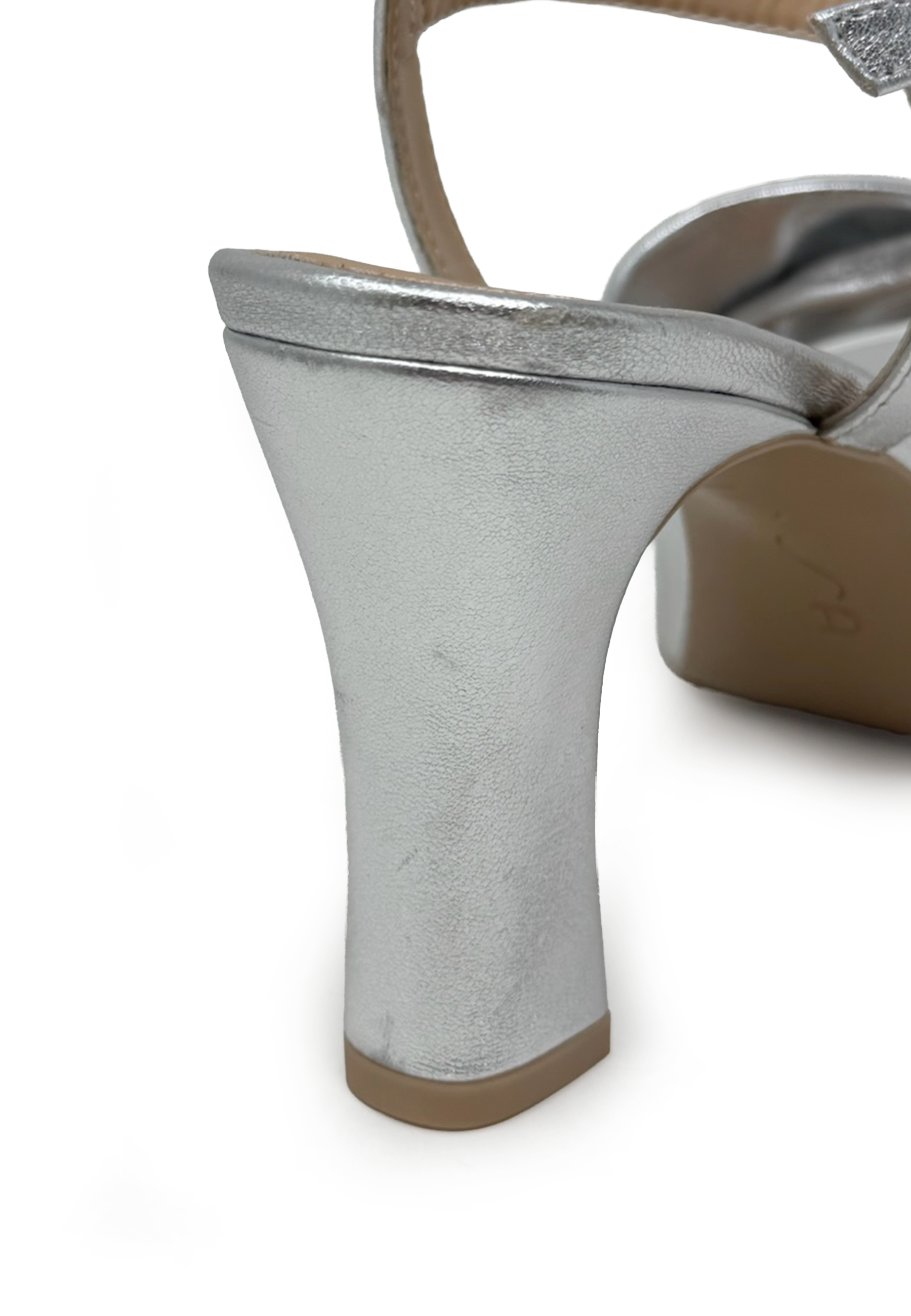 Onoa Heel Sandal | Silver
