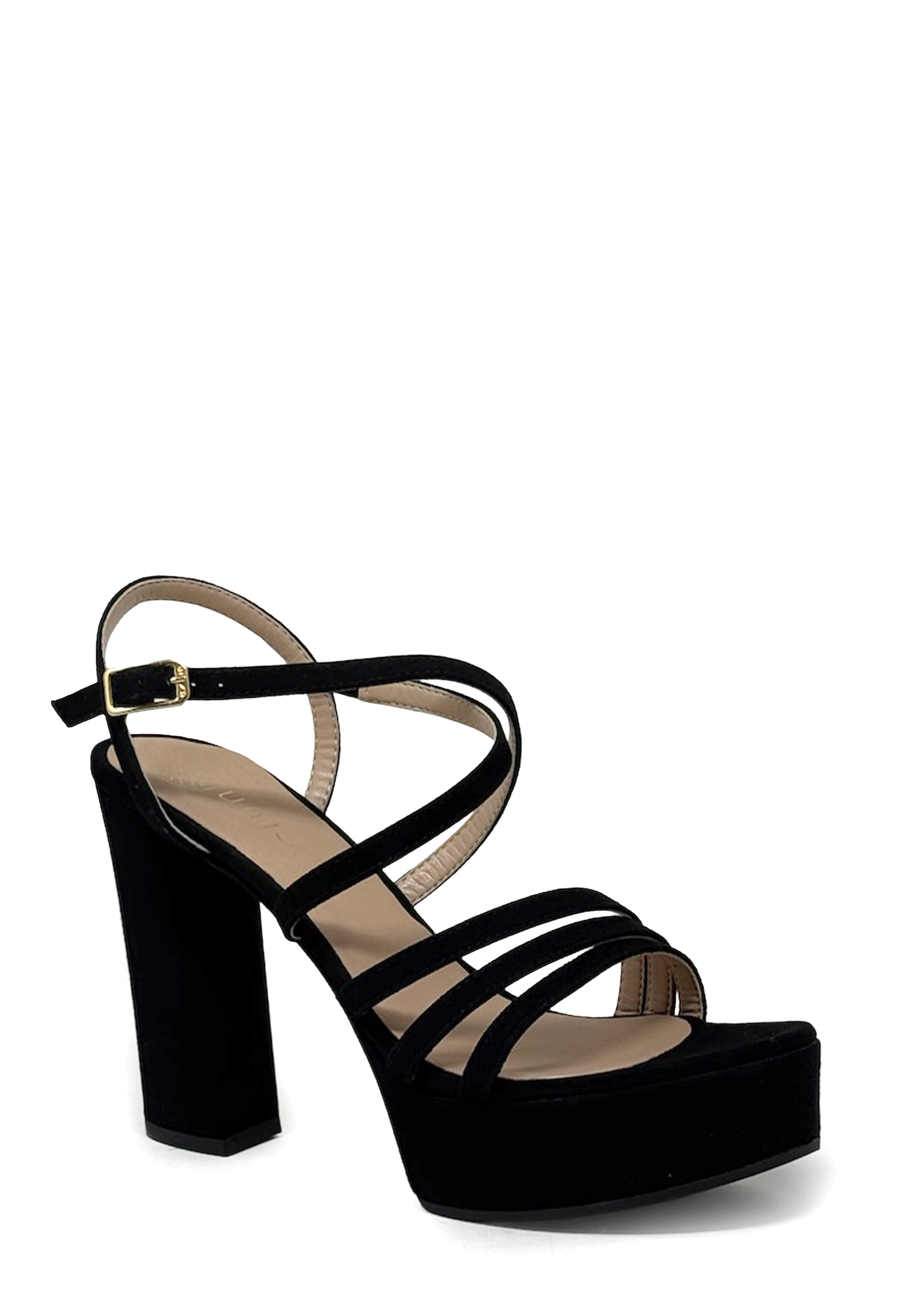 Vania Heel Sandale | Black