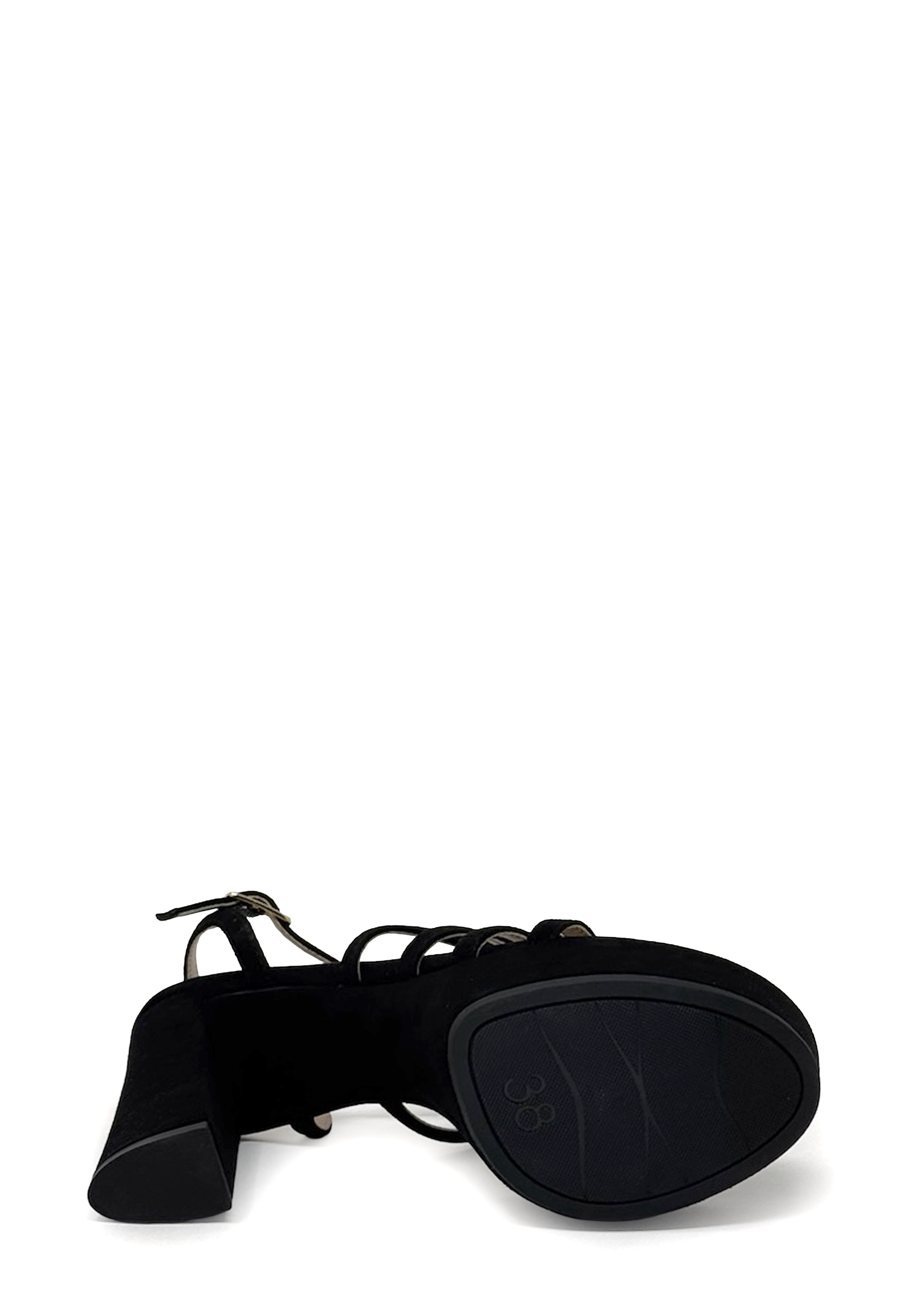 Vania Heel Sandale | Black