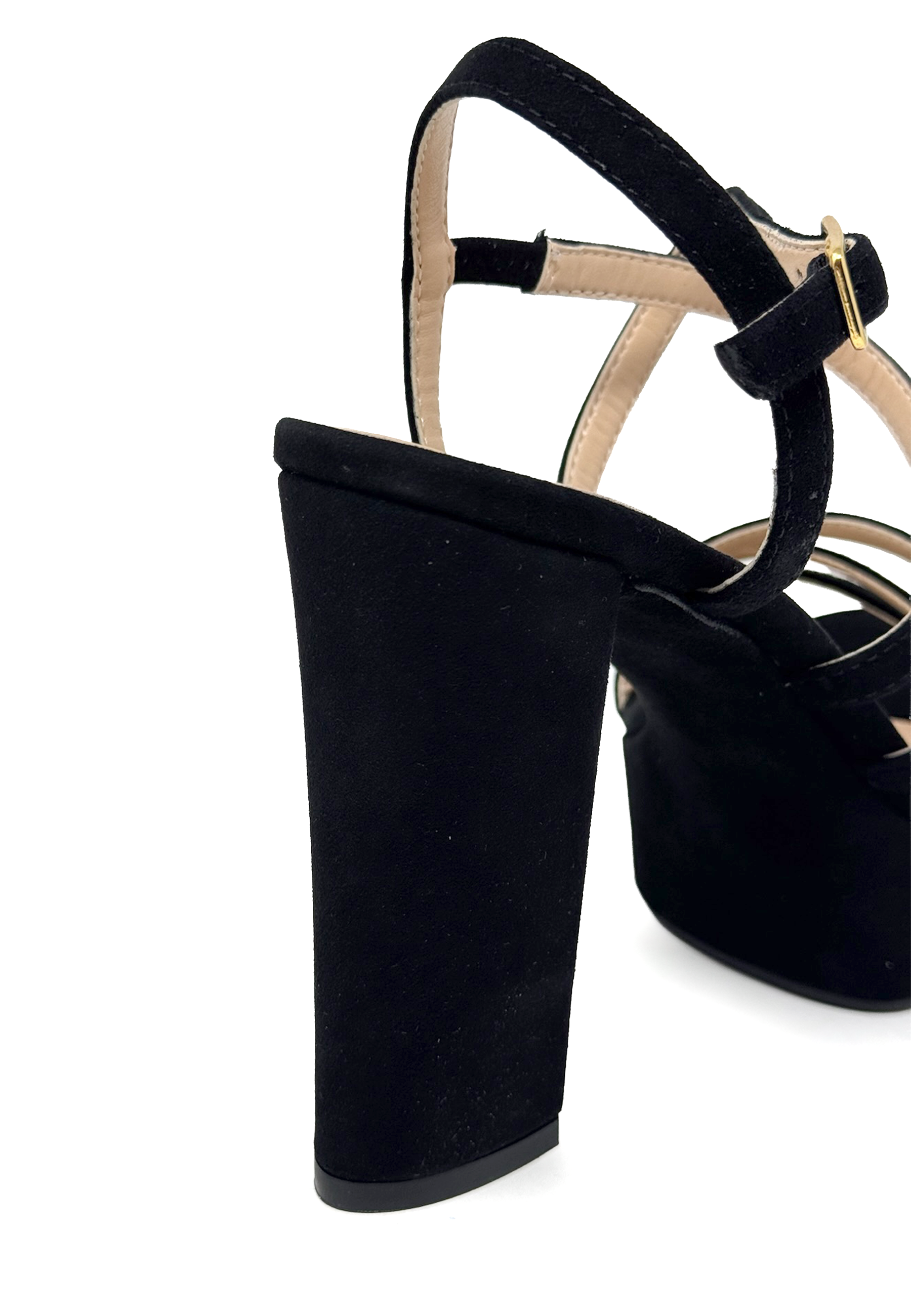 Vania Heel Sandale | Black