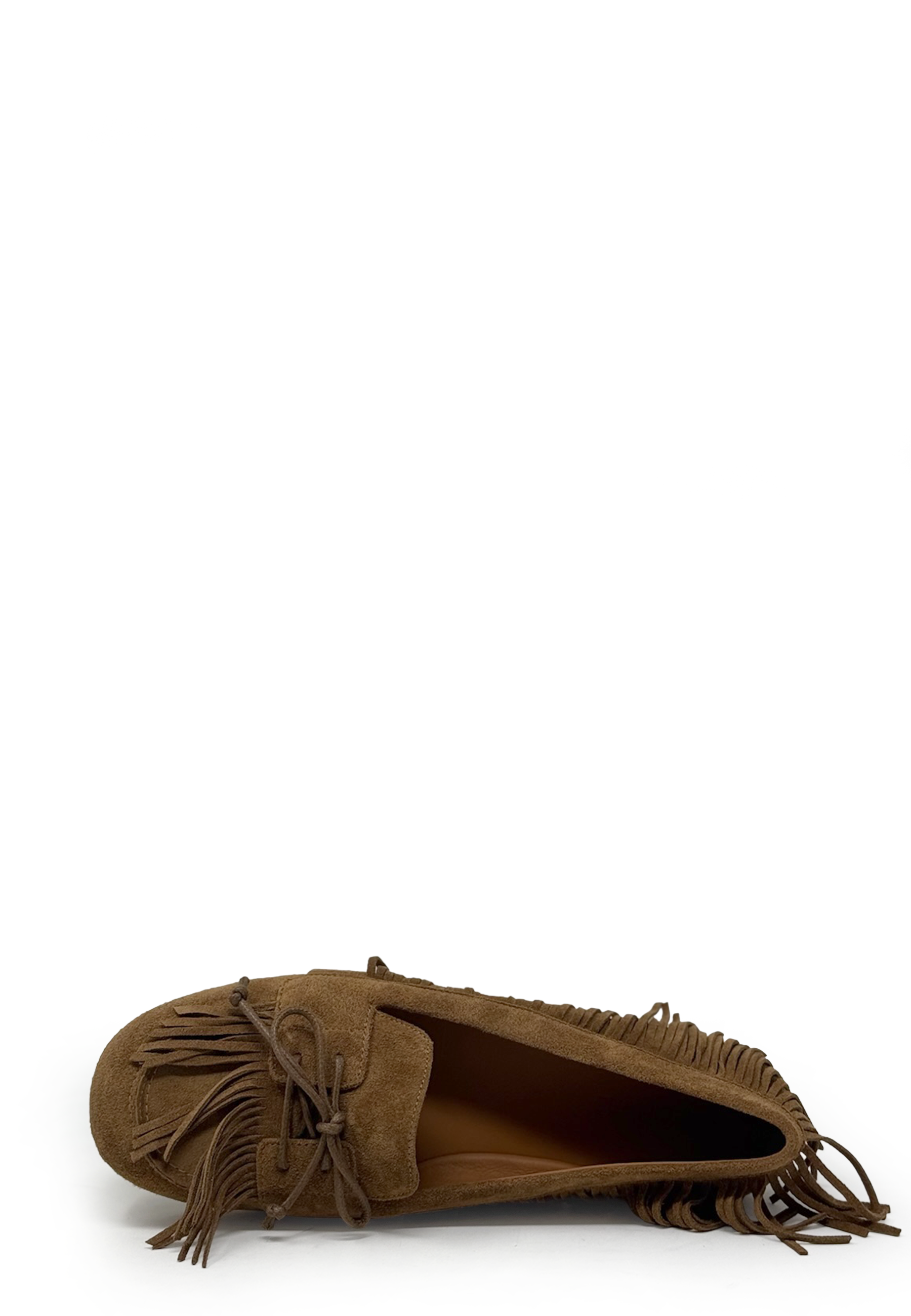 1K5252D Fransen Bootsschuh | Steppe