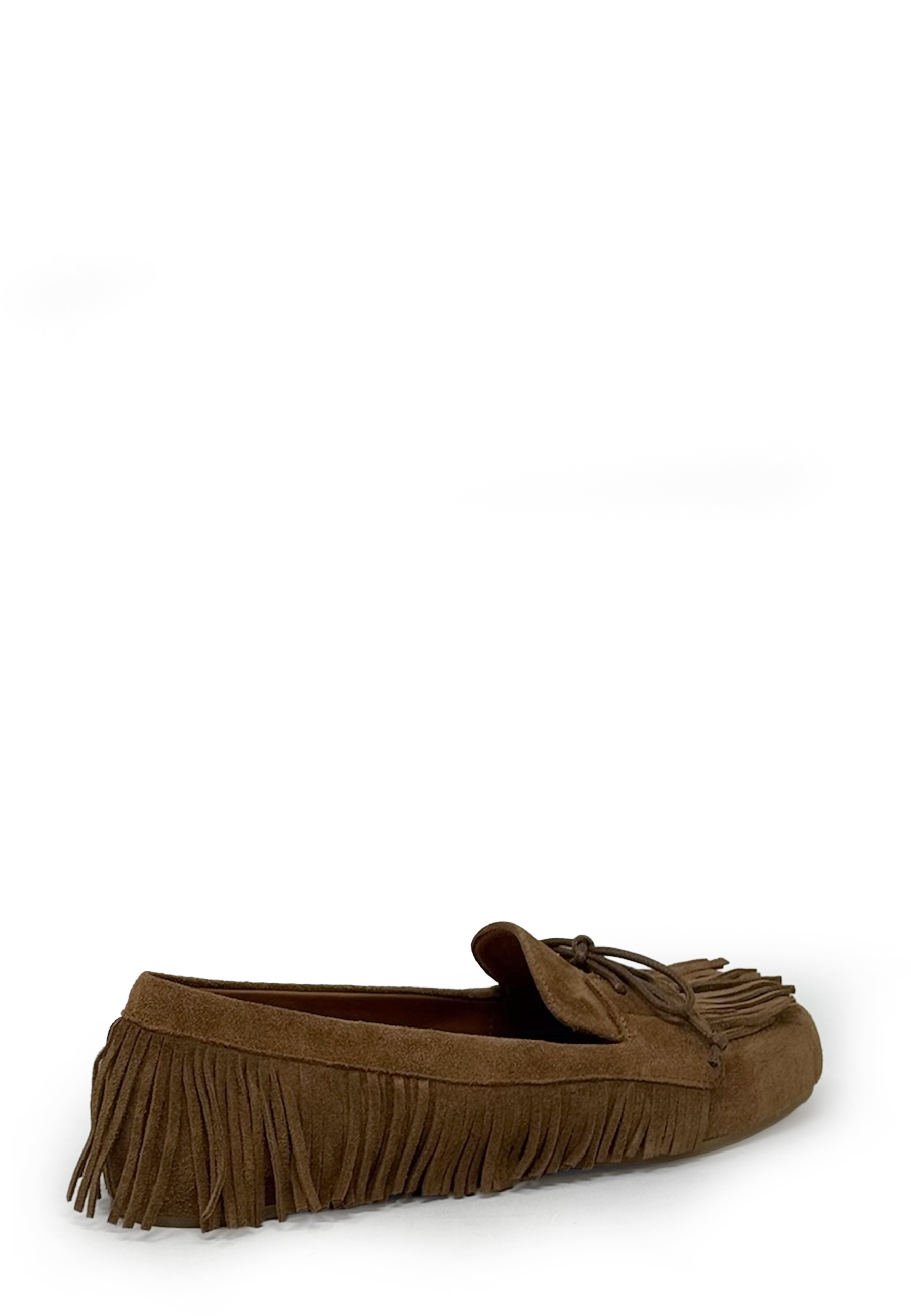 1K5252D Fransen Bootsschuh | Steppe