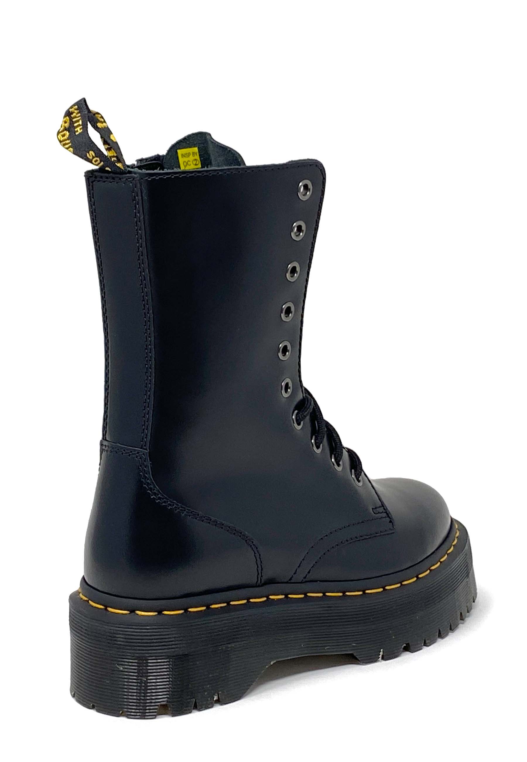 Jadon Hi Lace-up Boot | BlackSmooth
