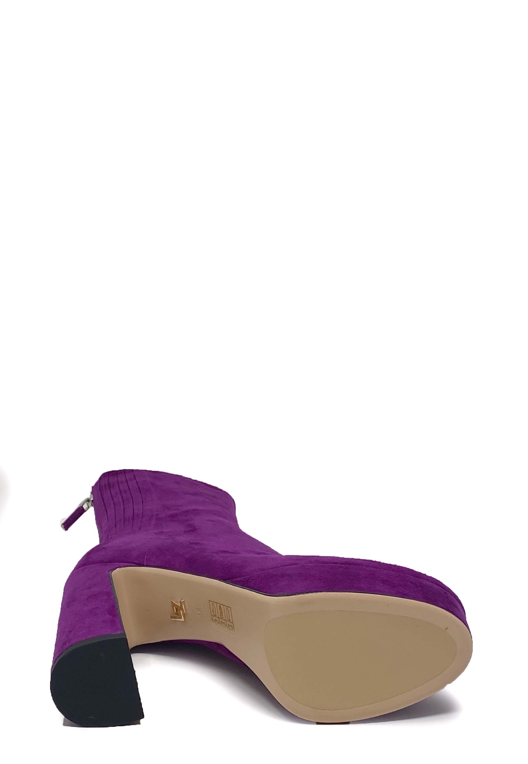 034T30BK Stiefelette | Morado