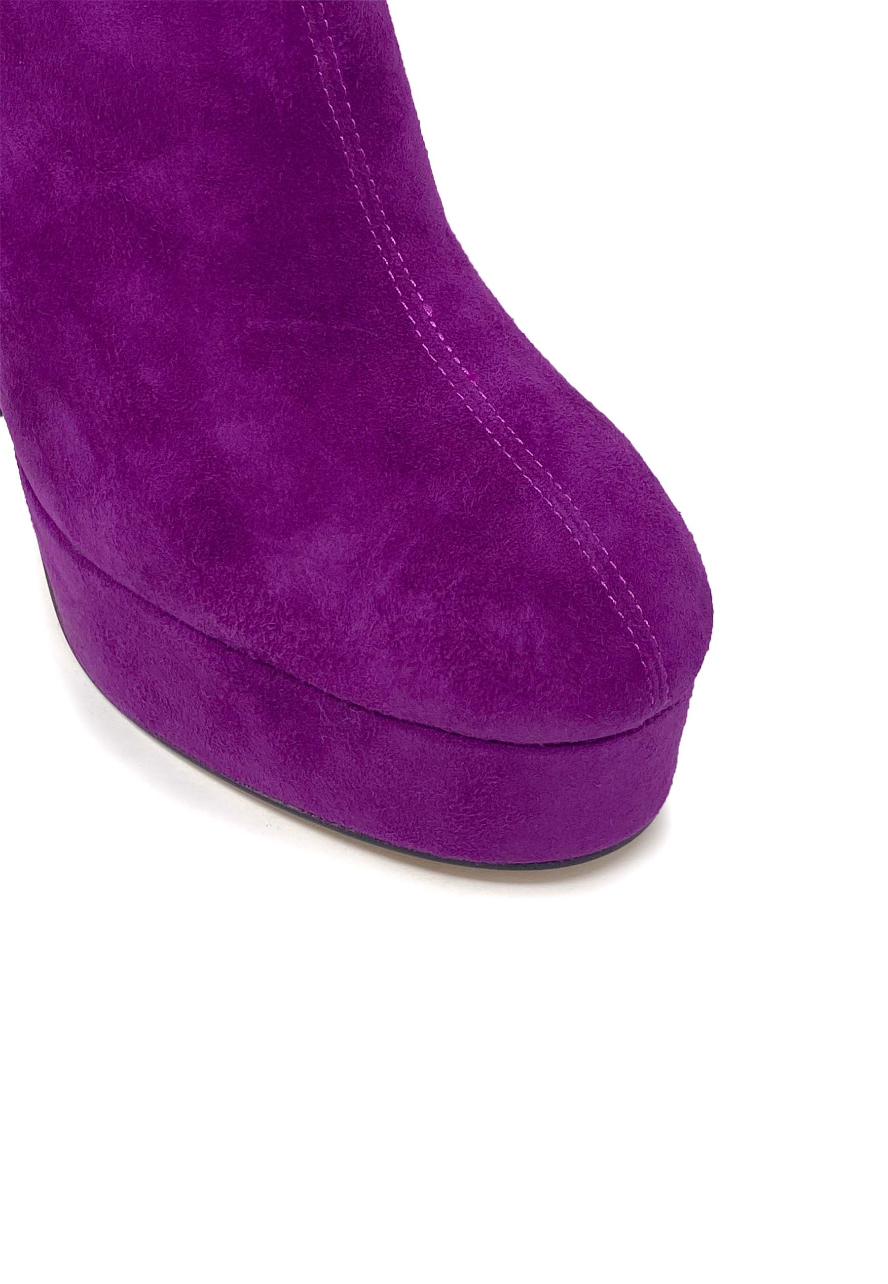 034T30BK Stiefelette | Morado