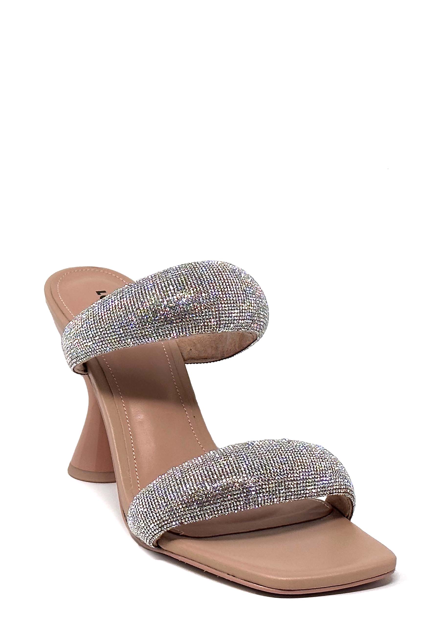 151Z00BK Highheel Pantolette | Nude