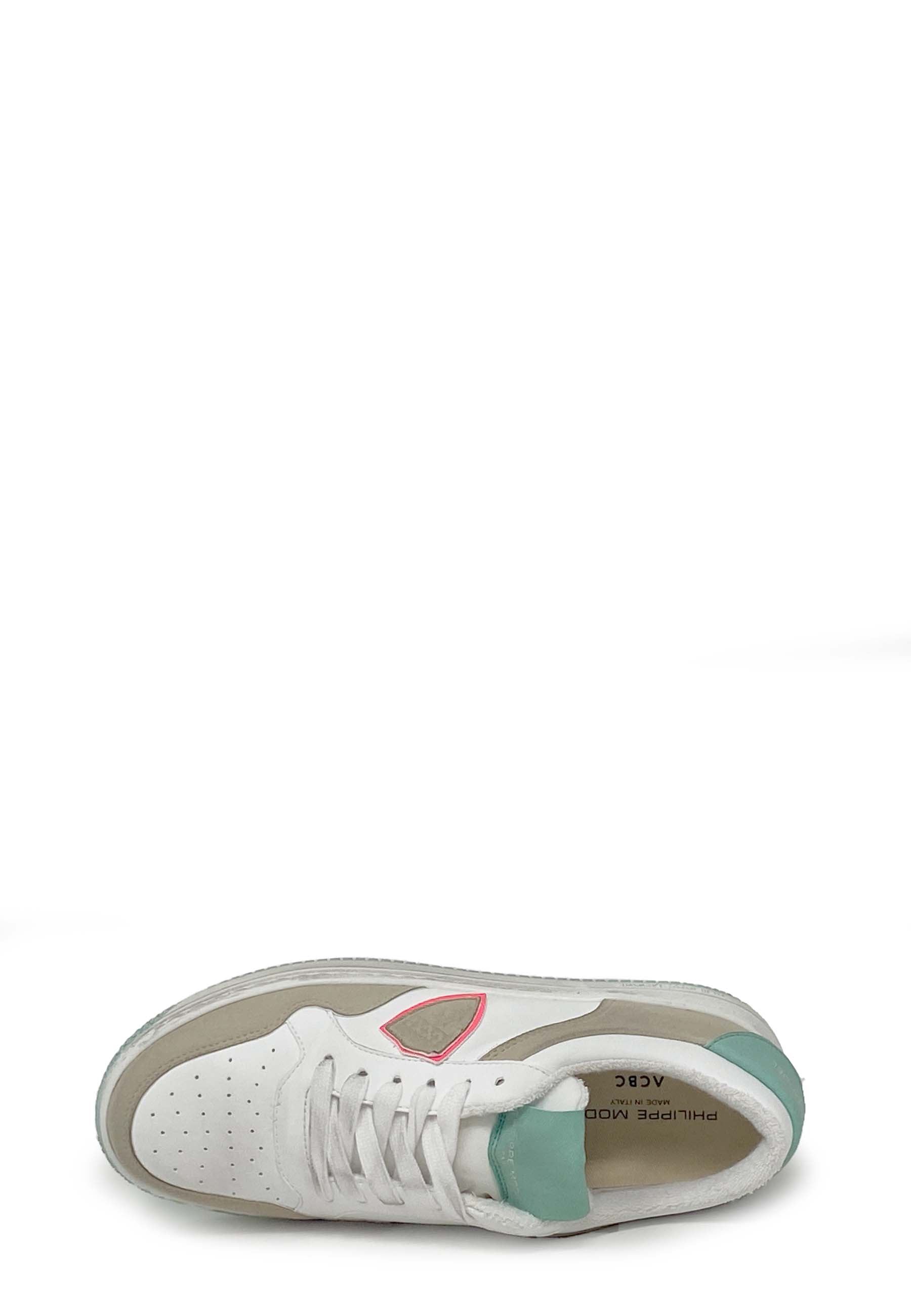 Lyon Sneaker | Blanc Bleu