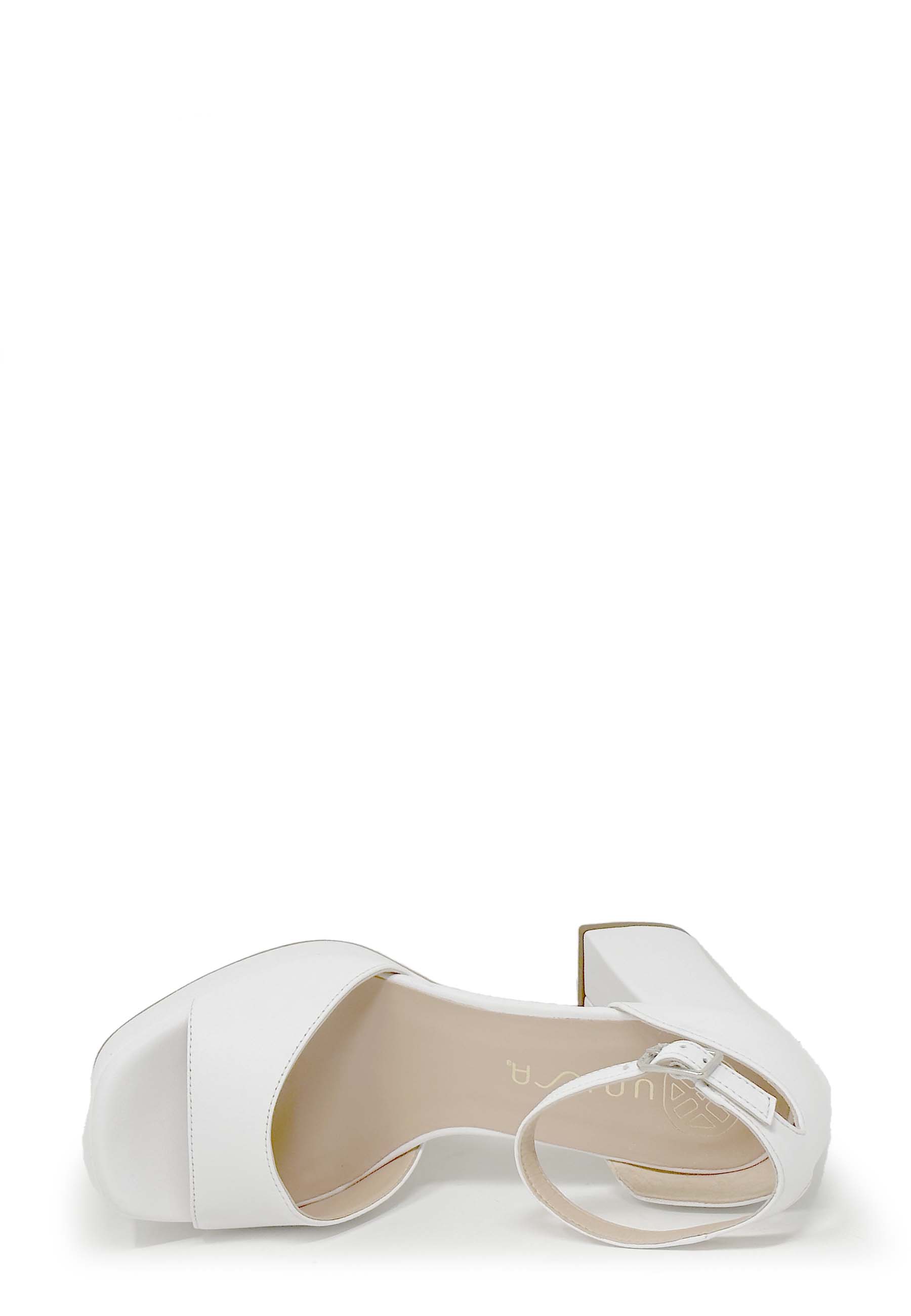 Usual Highheel Sandale | White