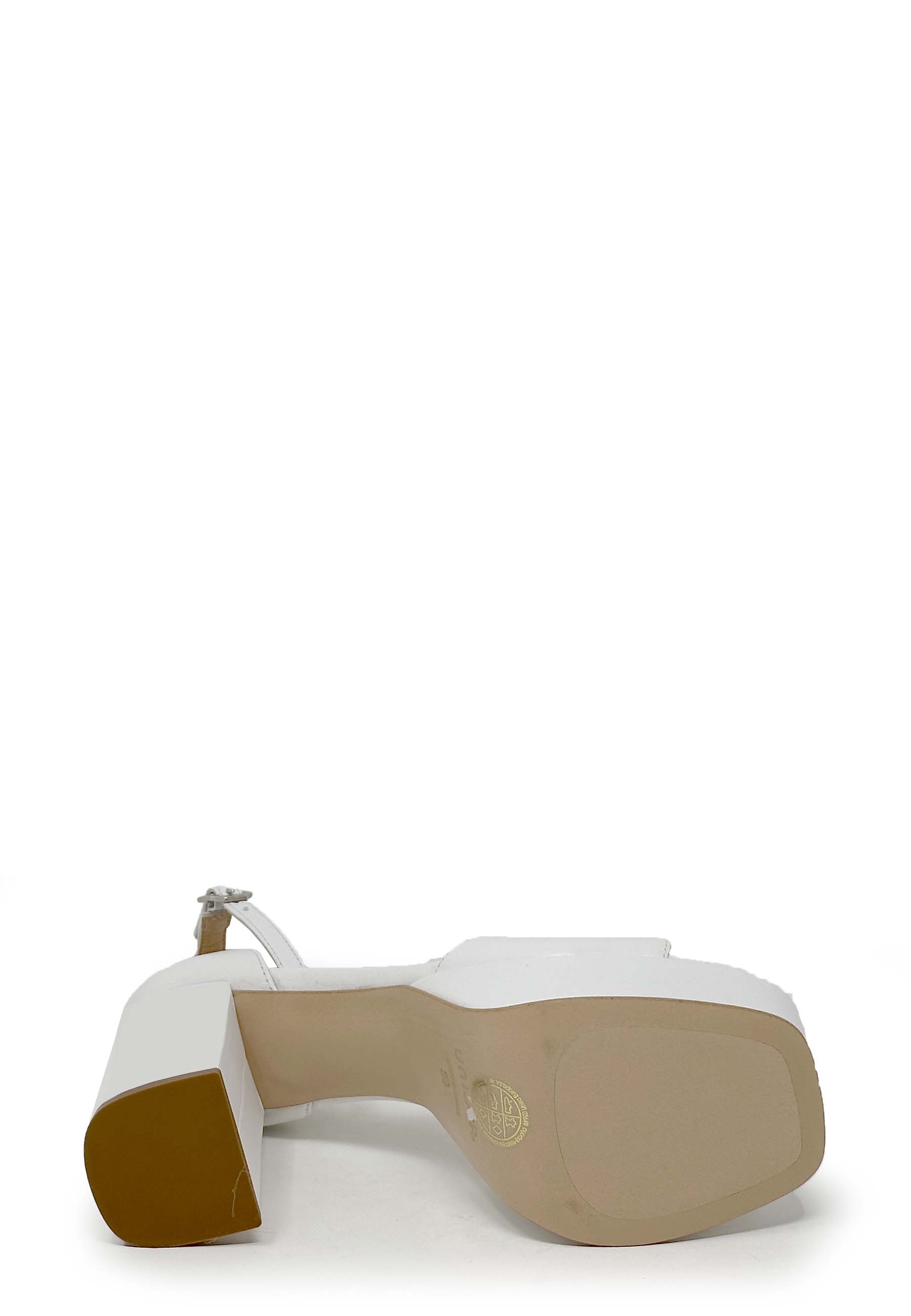 Usual Highheel Sandale | White