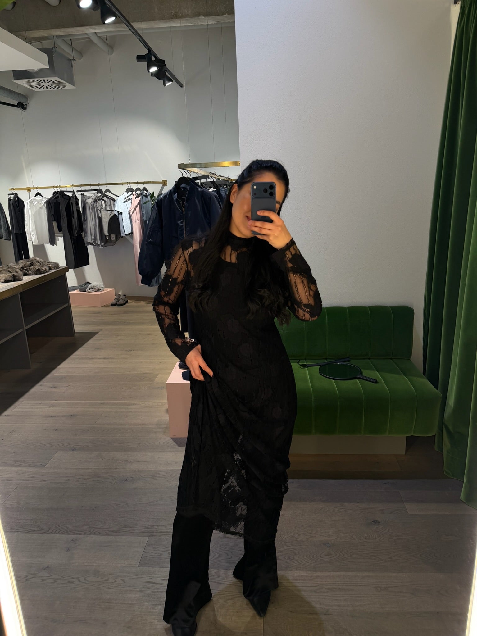 Salumi Maxikleid | Black