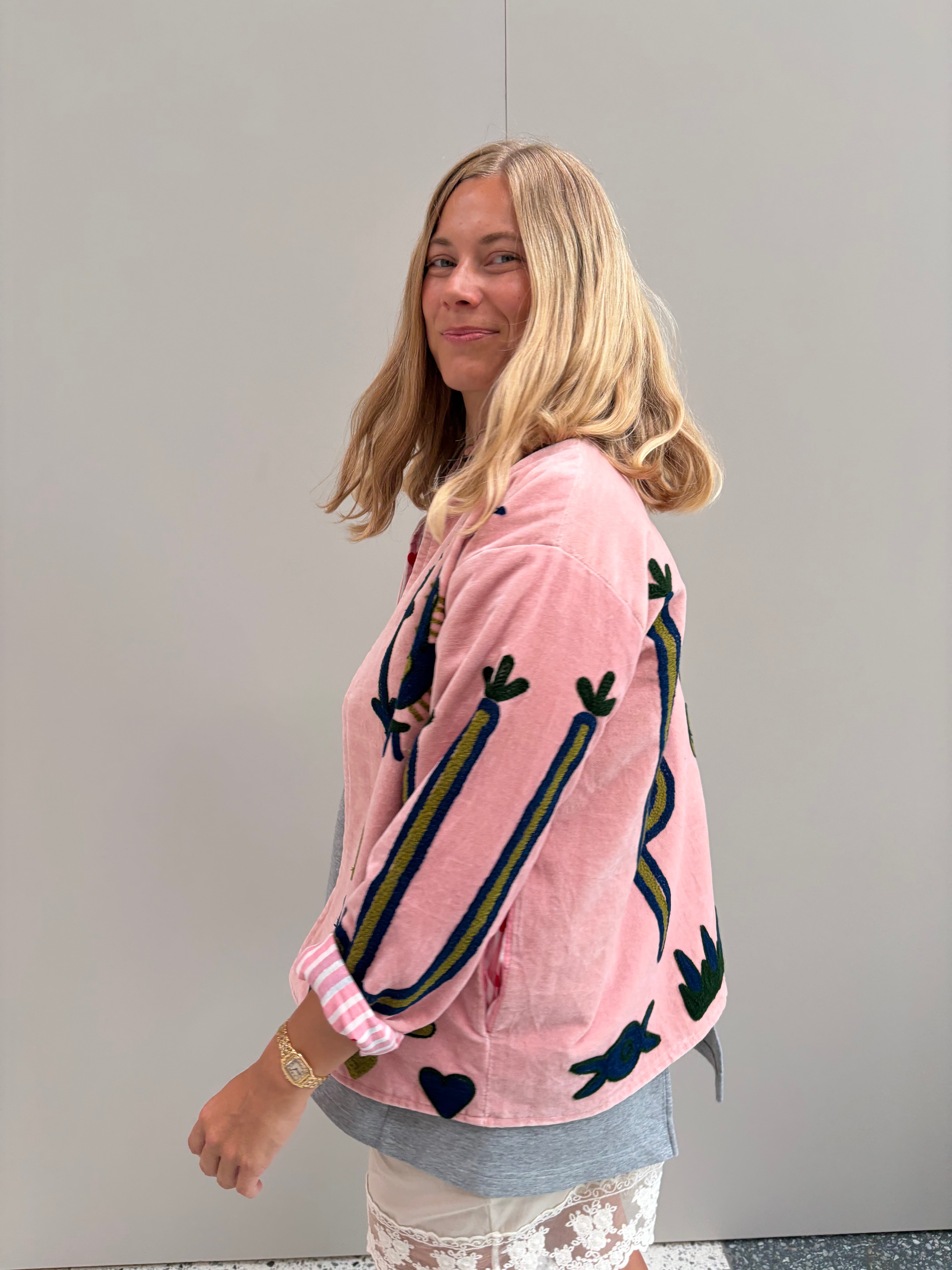 Embroidery Jacke