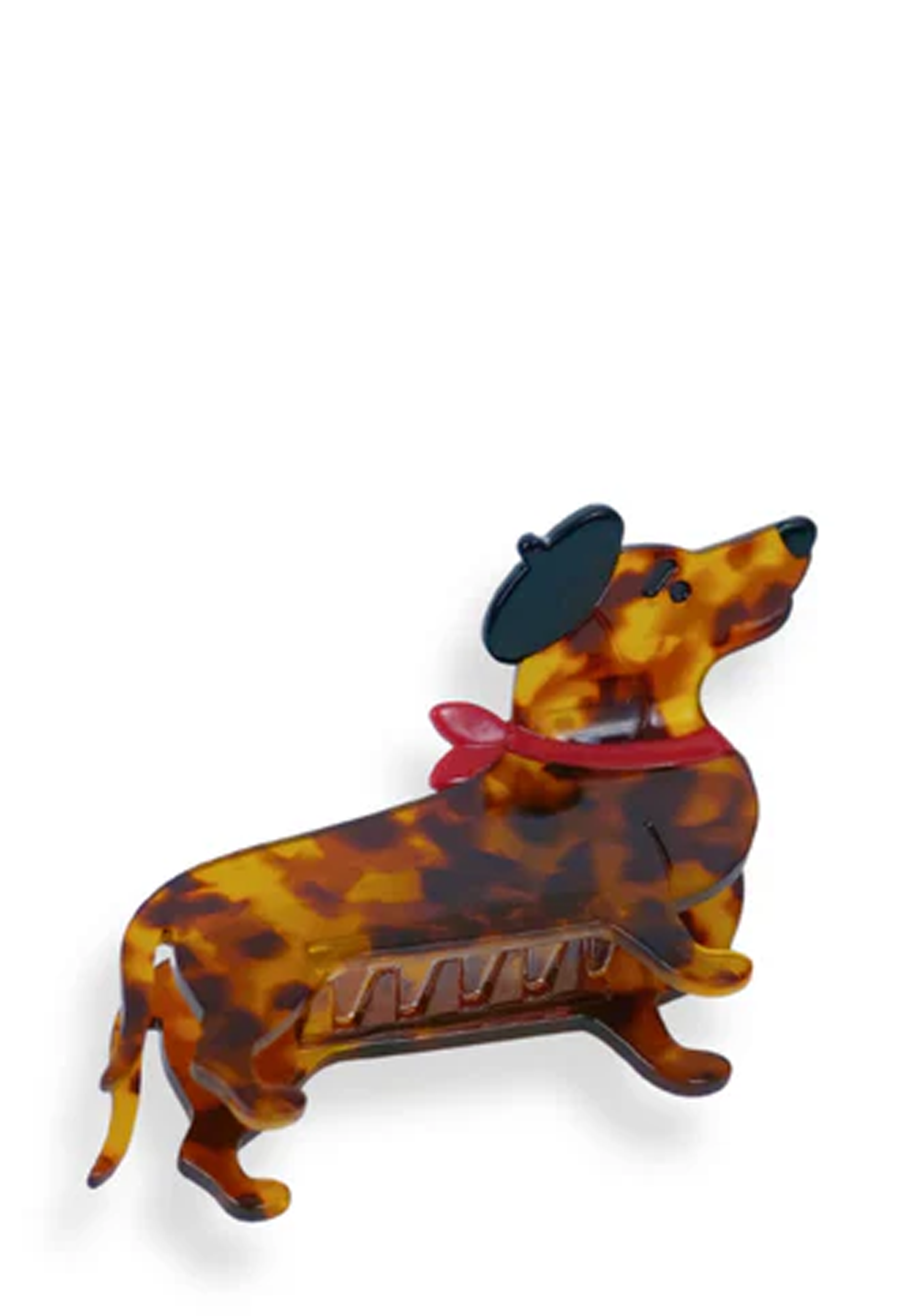 #144 Weiner Dog Haarklammer | Leo