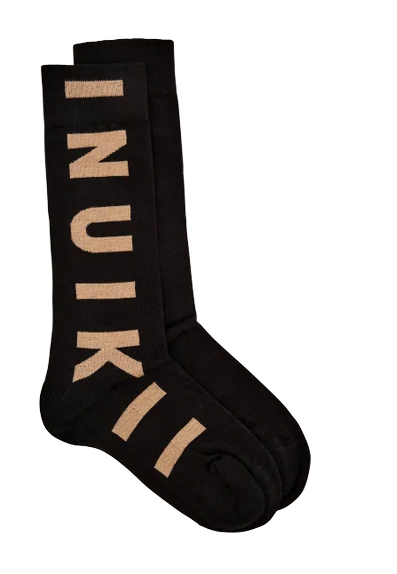 42080 Socke | Black Beige