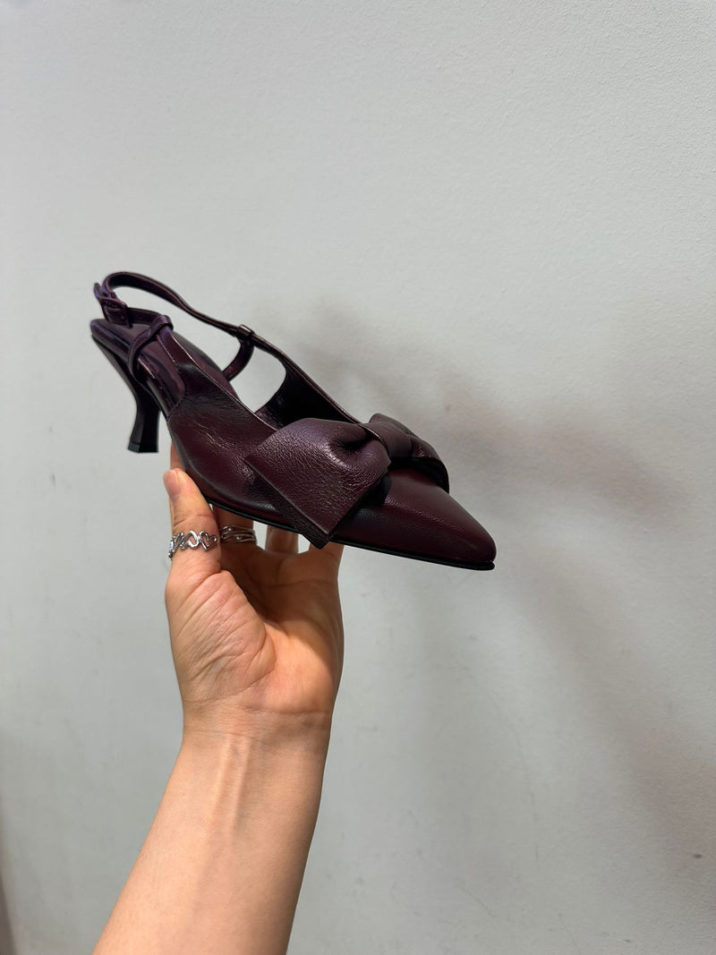 6198A Henriette Sling | Bordeaux Glove