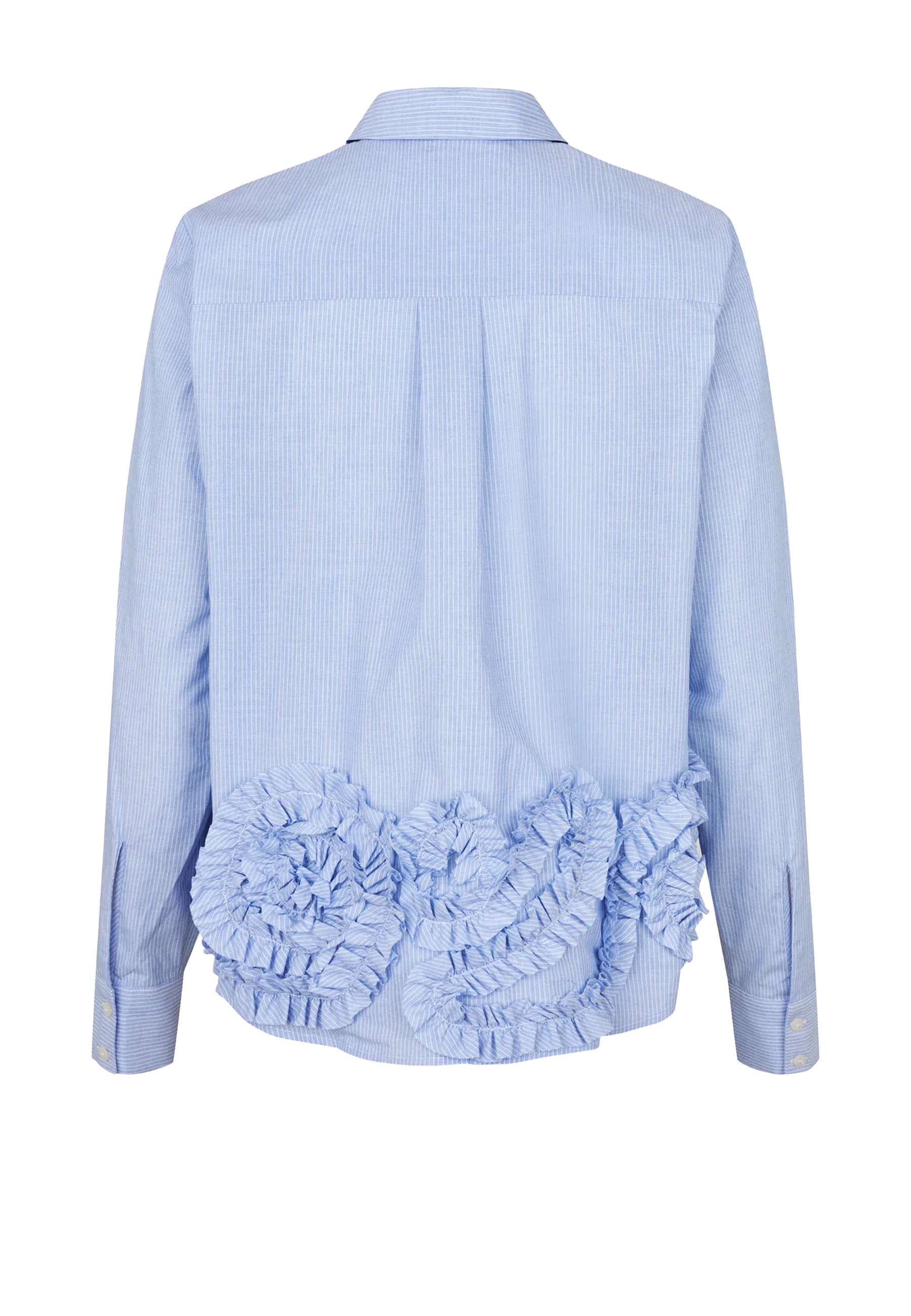 Mariel Bluse | Blue Heron Stripe