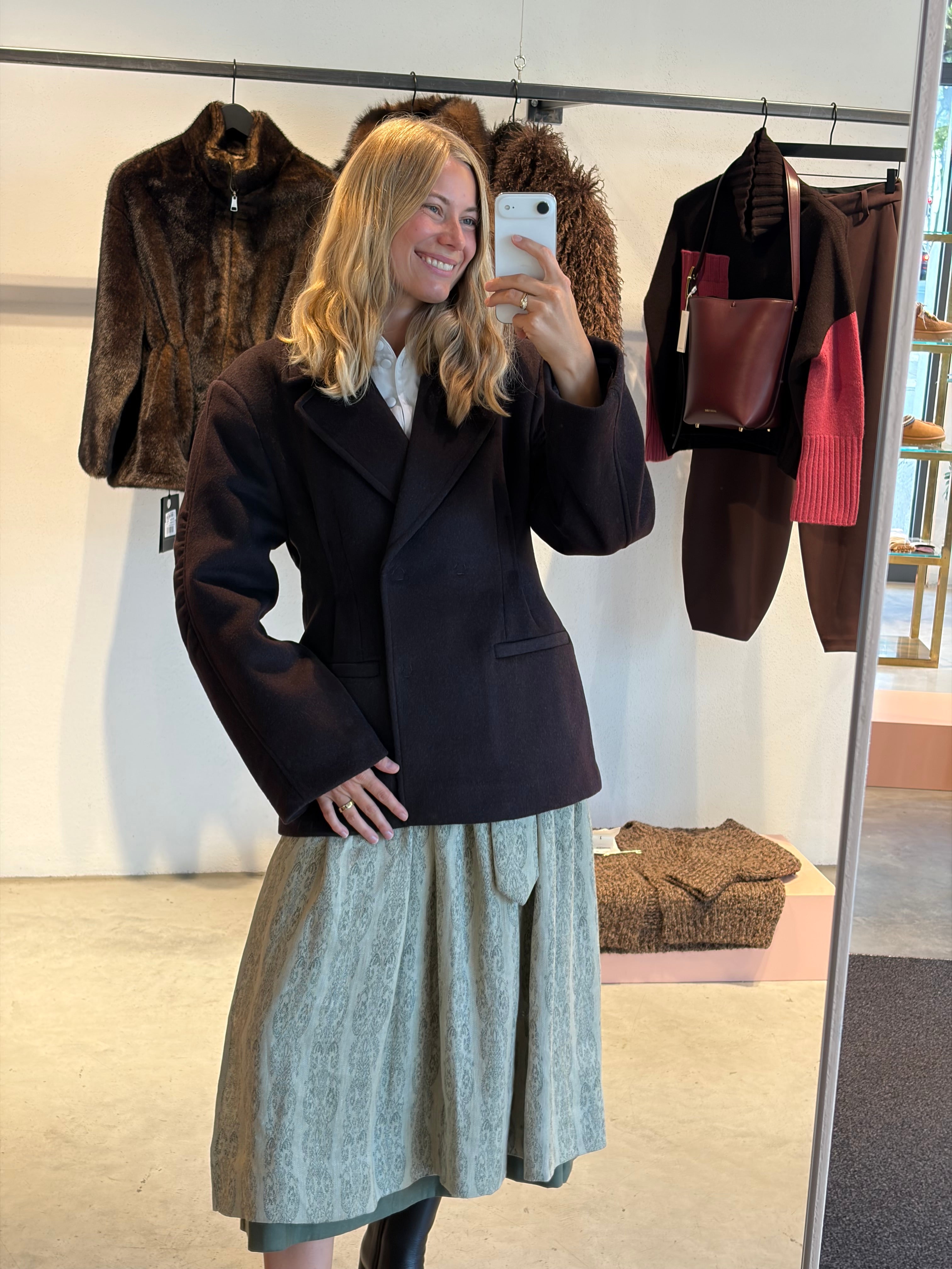 Benina Oversized Blazer Jacke | Molé Brown