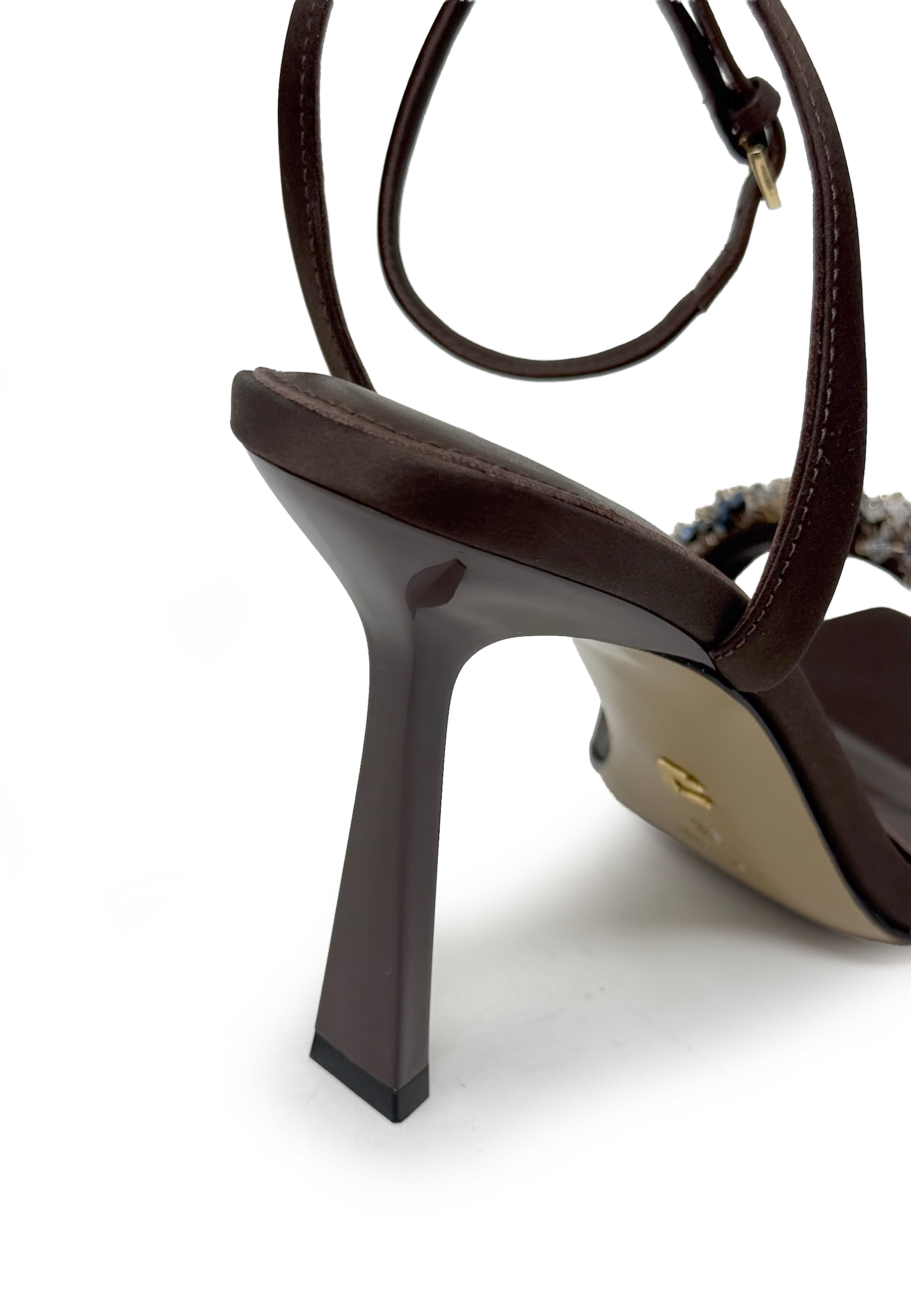 063Z00BK Heel Sandale | Marron