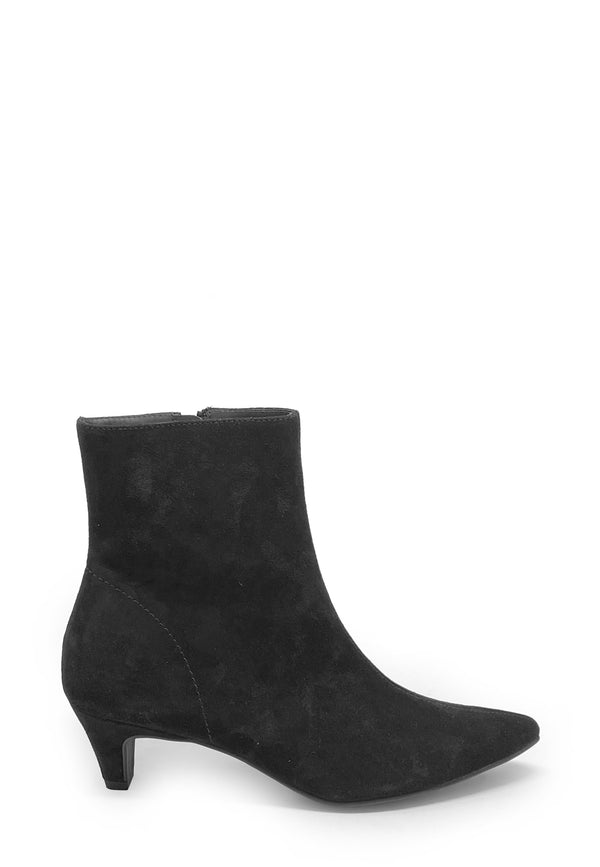 8288 Stiefelette | Black Suede