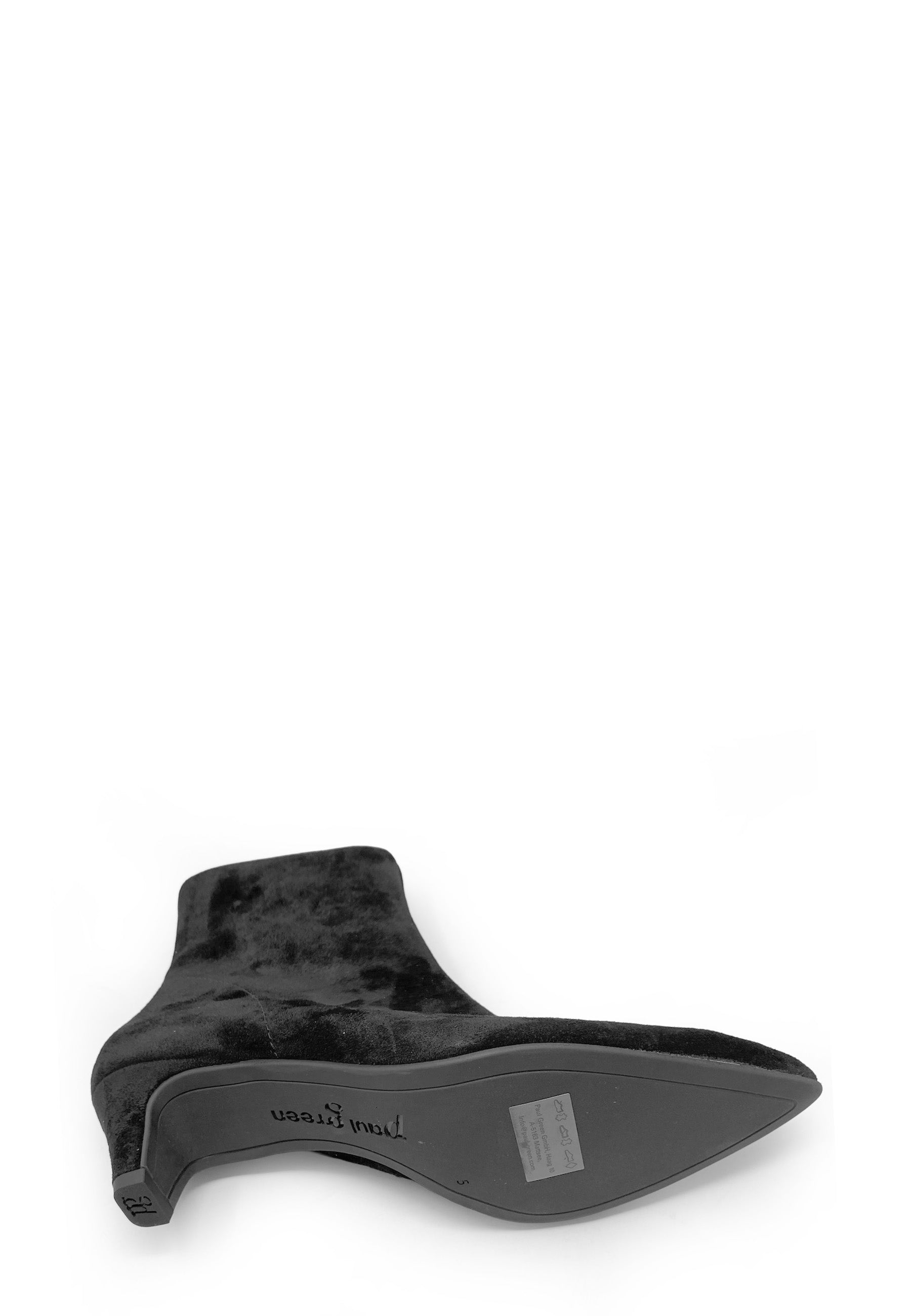 8288 Stiefelette | Black Suede